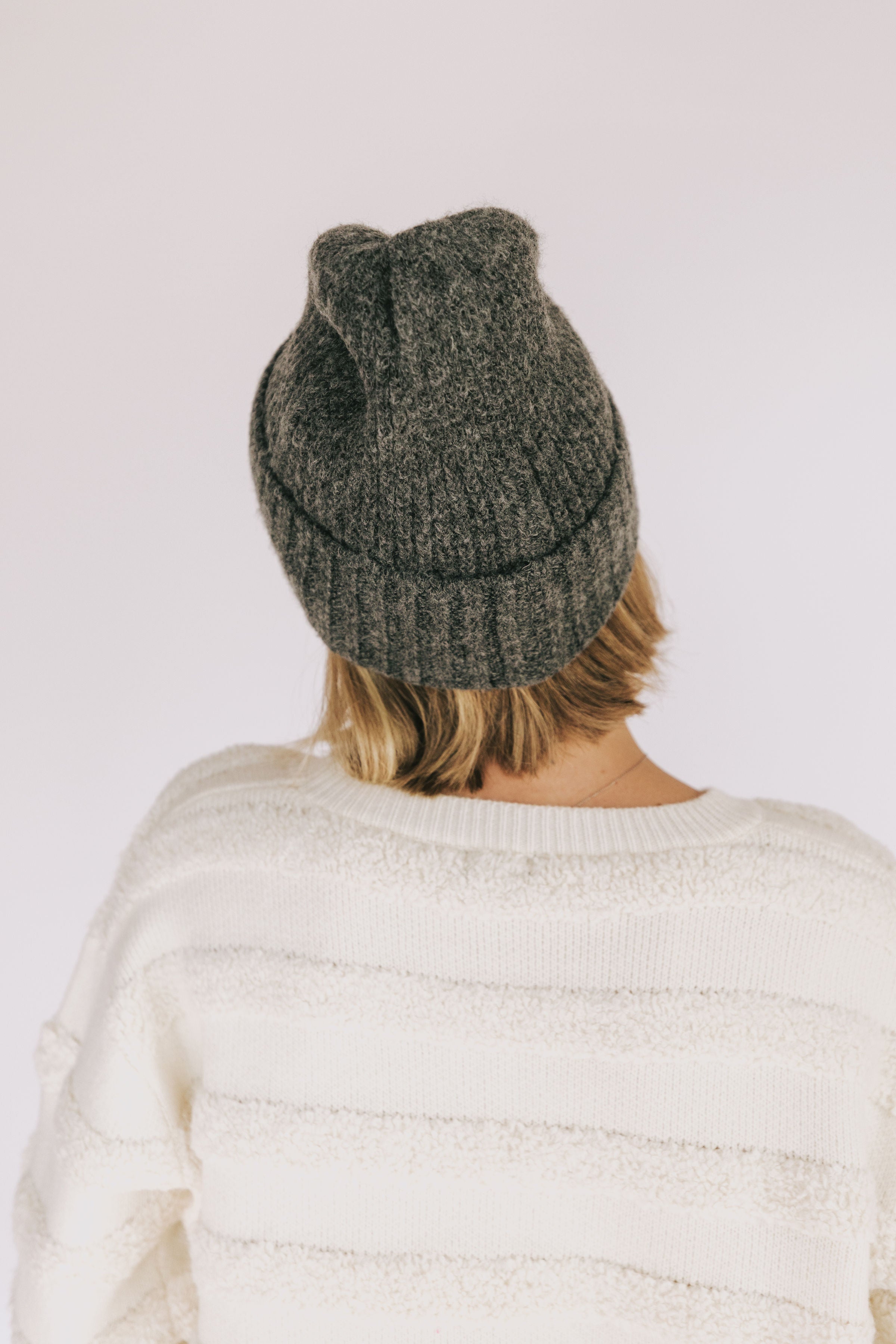 FREE PEOPLE - Winnie Waffle Cuff Beanie - 2 Colors!