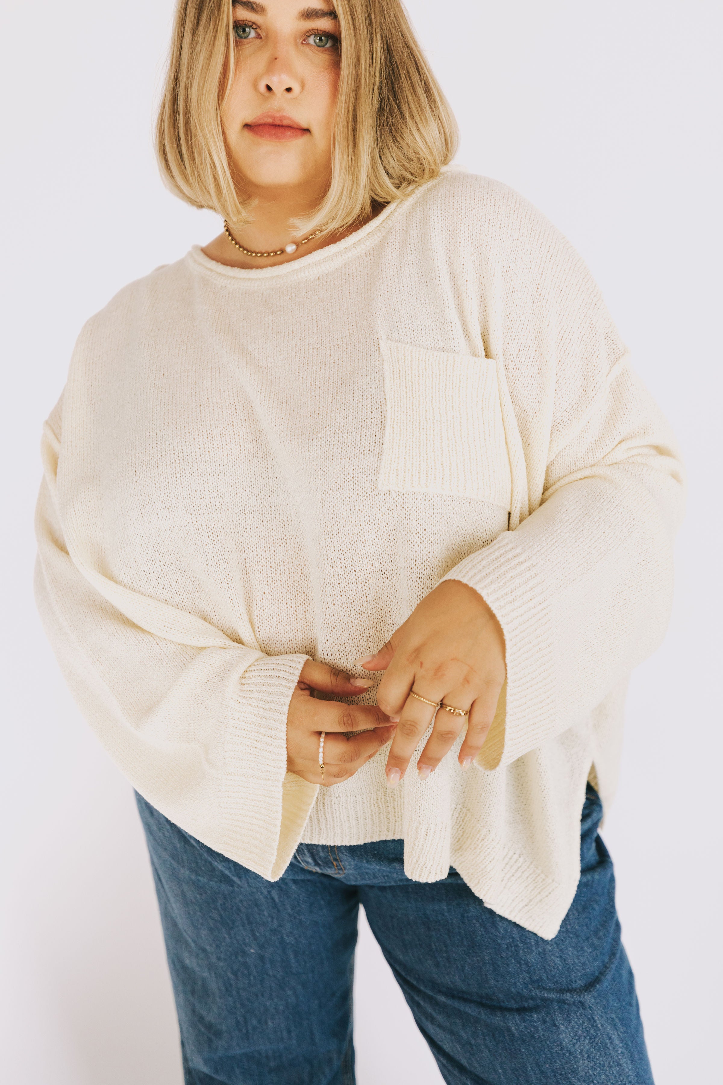 PLUS SIZE - Anything For You Sweater