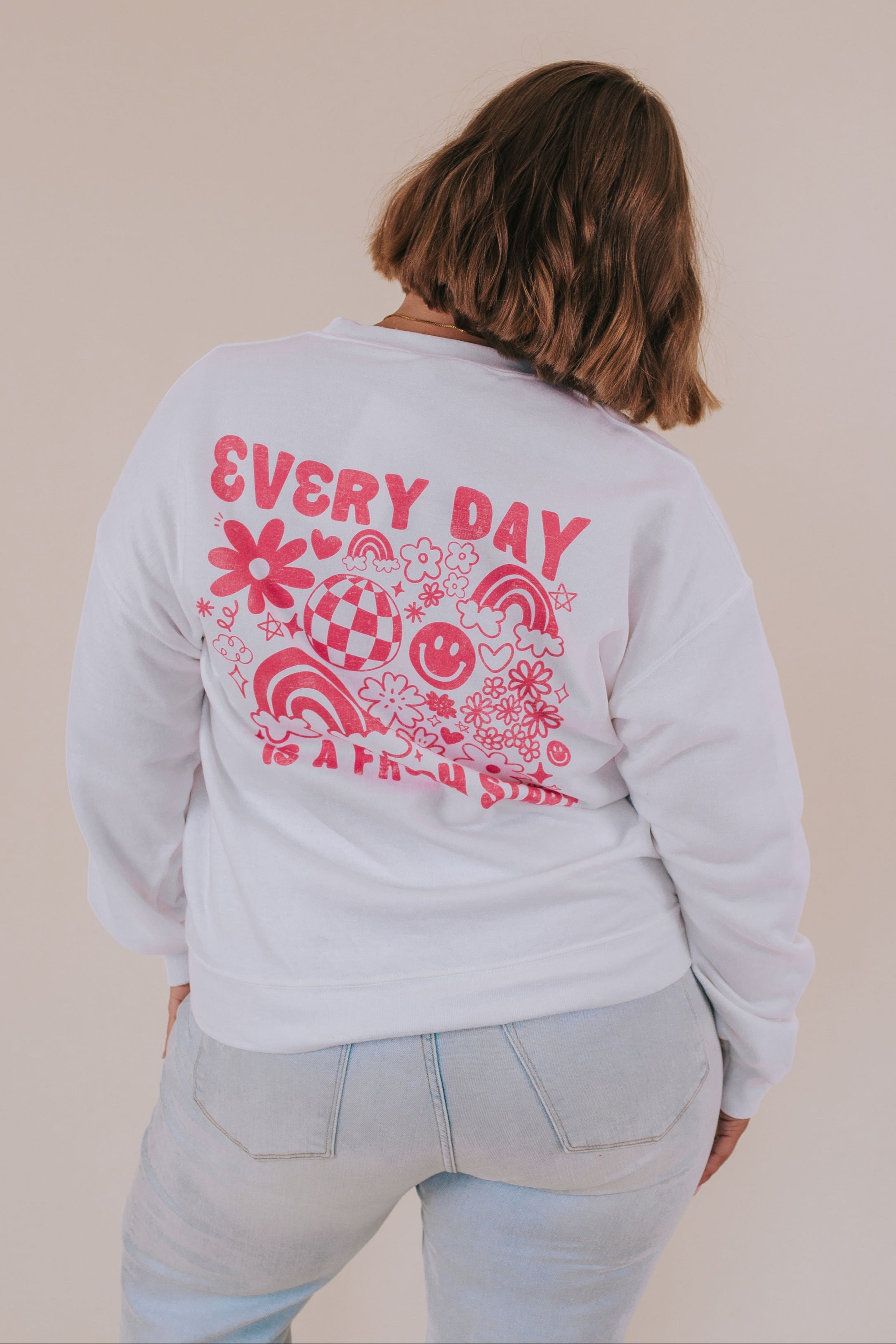 PLUS SIZE - Every Day Is A Fresh Start Pullover
