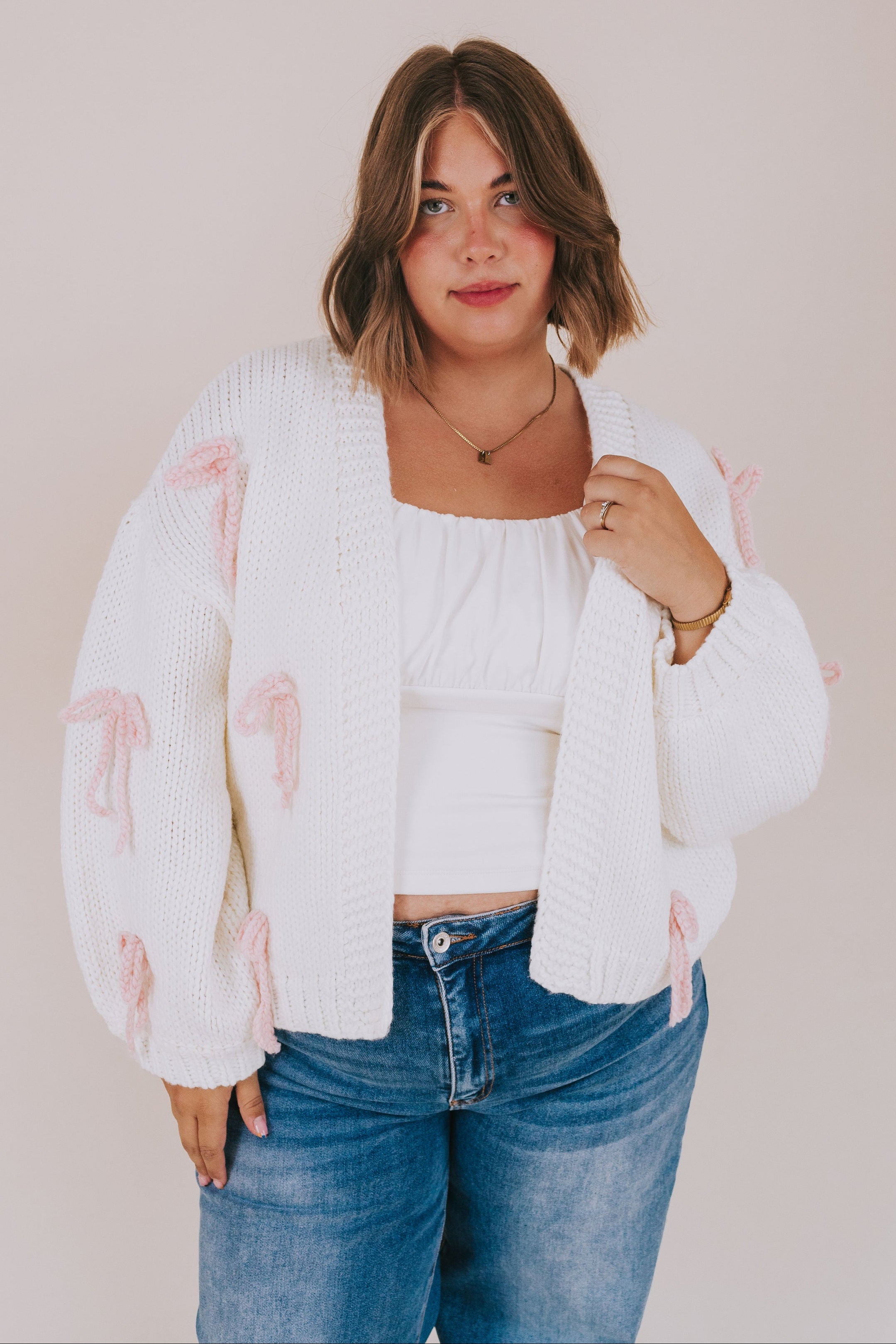 PLUS SIZE - Give Her Hope Cardigan