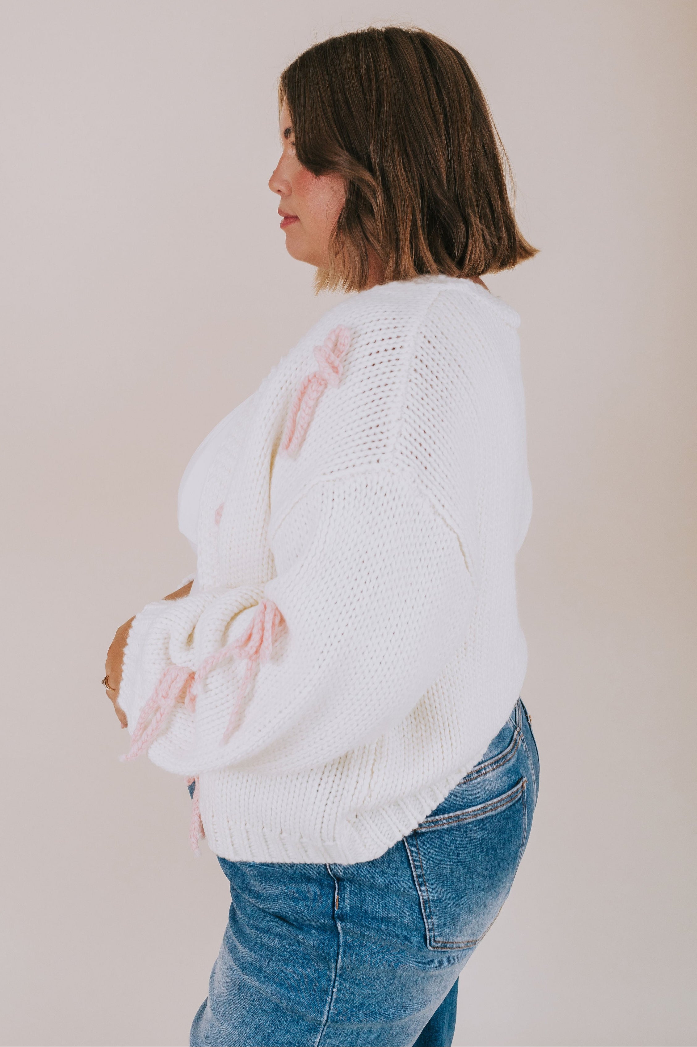 PLUS SIZE - Give Her Hope Cardigan