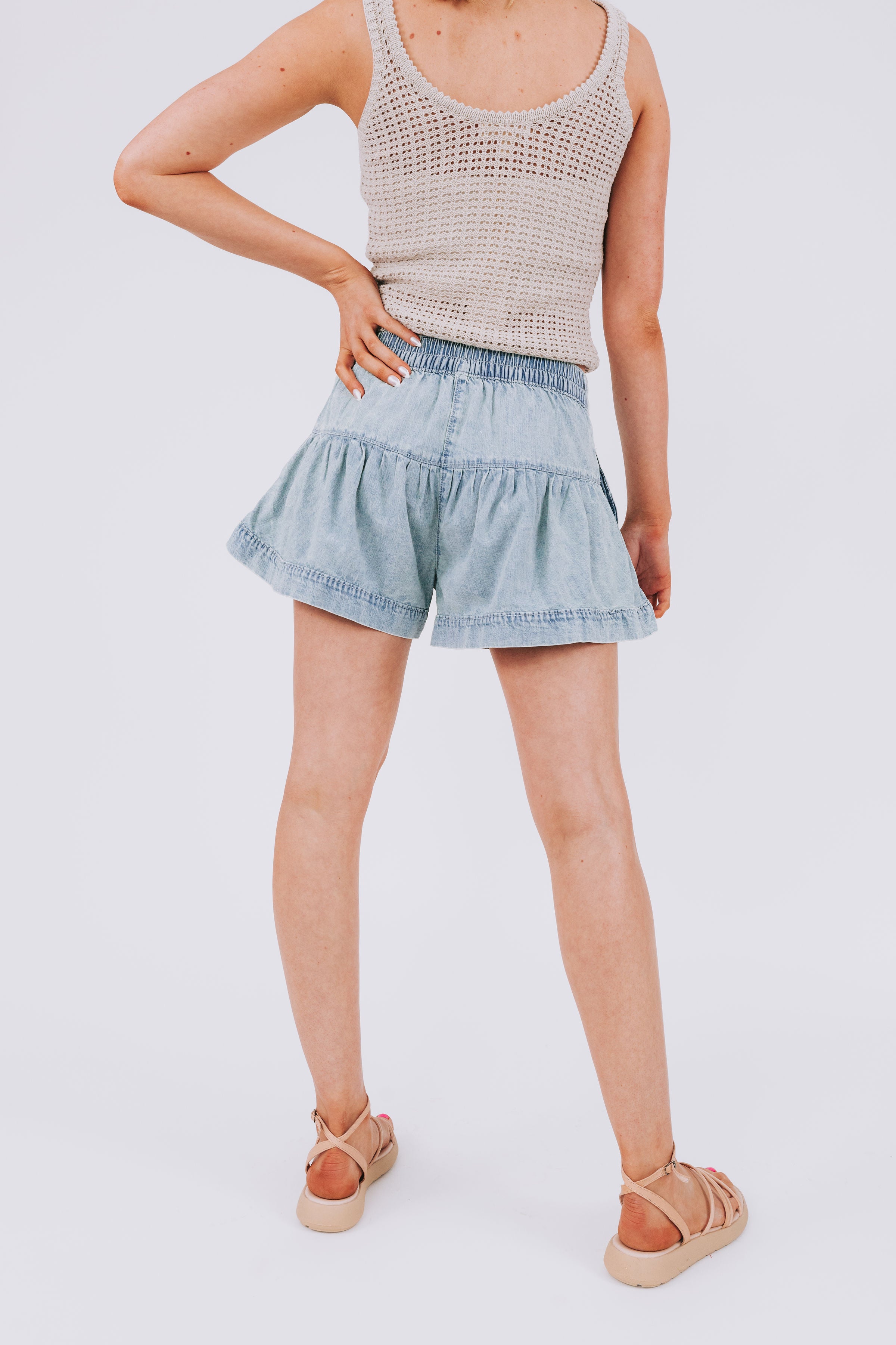 FREE PEOPLE - Fleur Denim Short