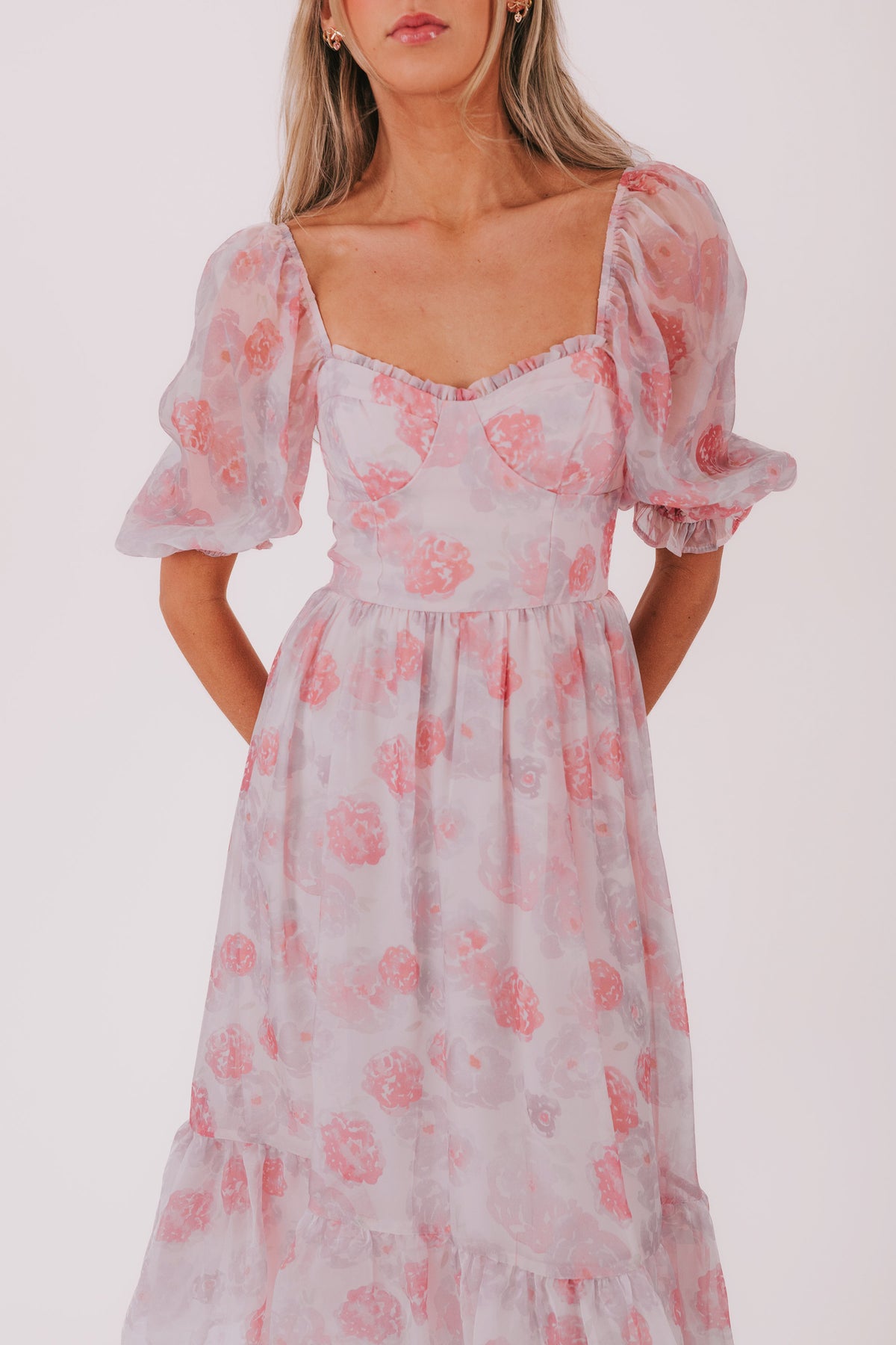 Sleeveless Personalized Letter Print Dress