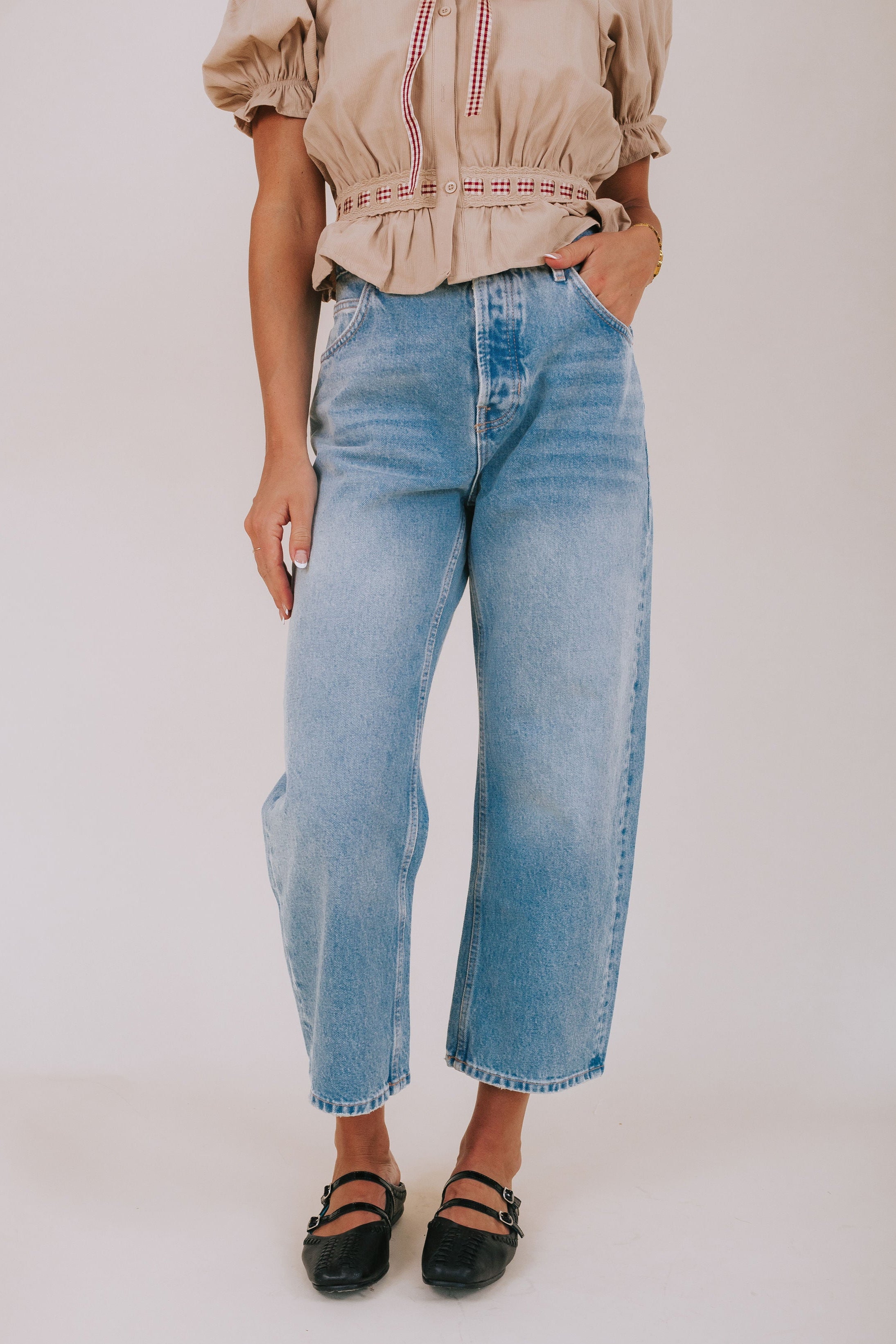 FREE PEOPLE - Deep Trance Dropped Boyfriend Jeans - 2 Colors!