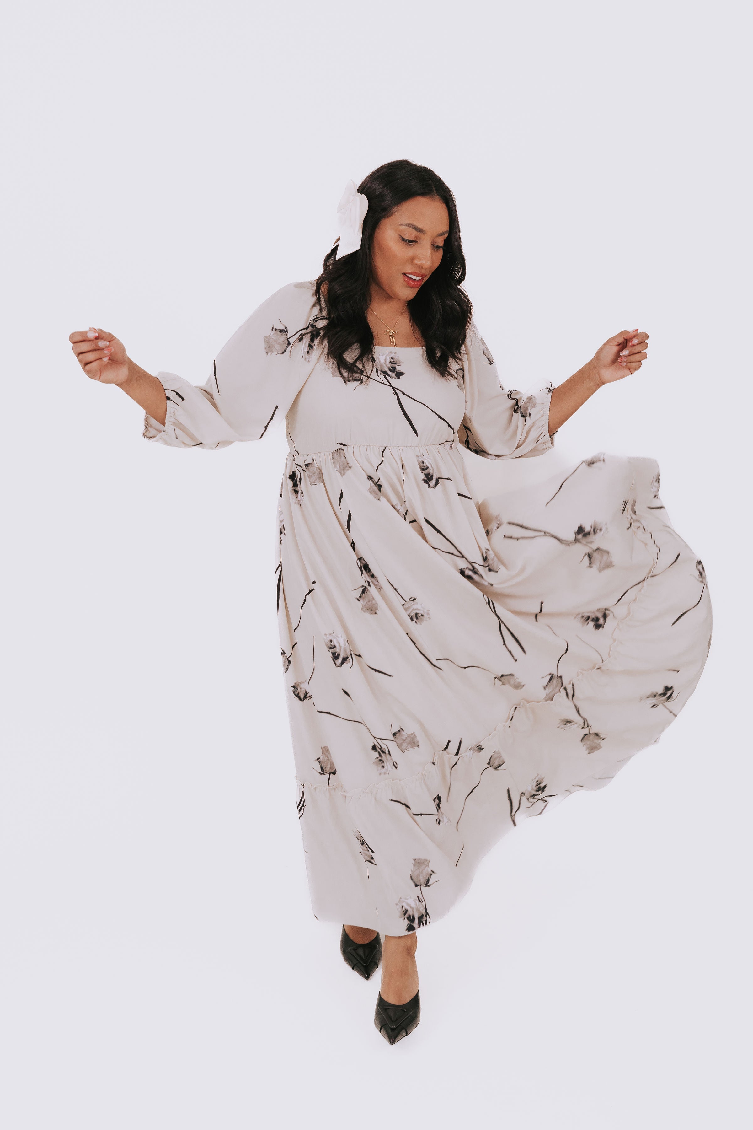 PLUS SIZE - Nights Like These Dress