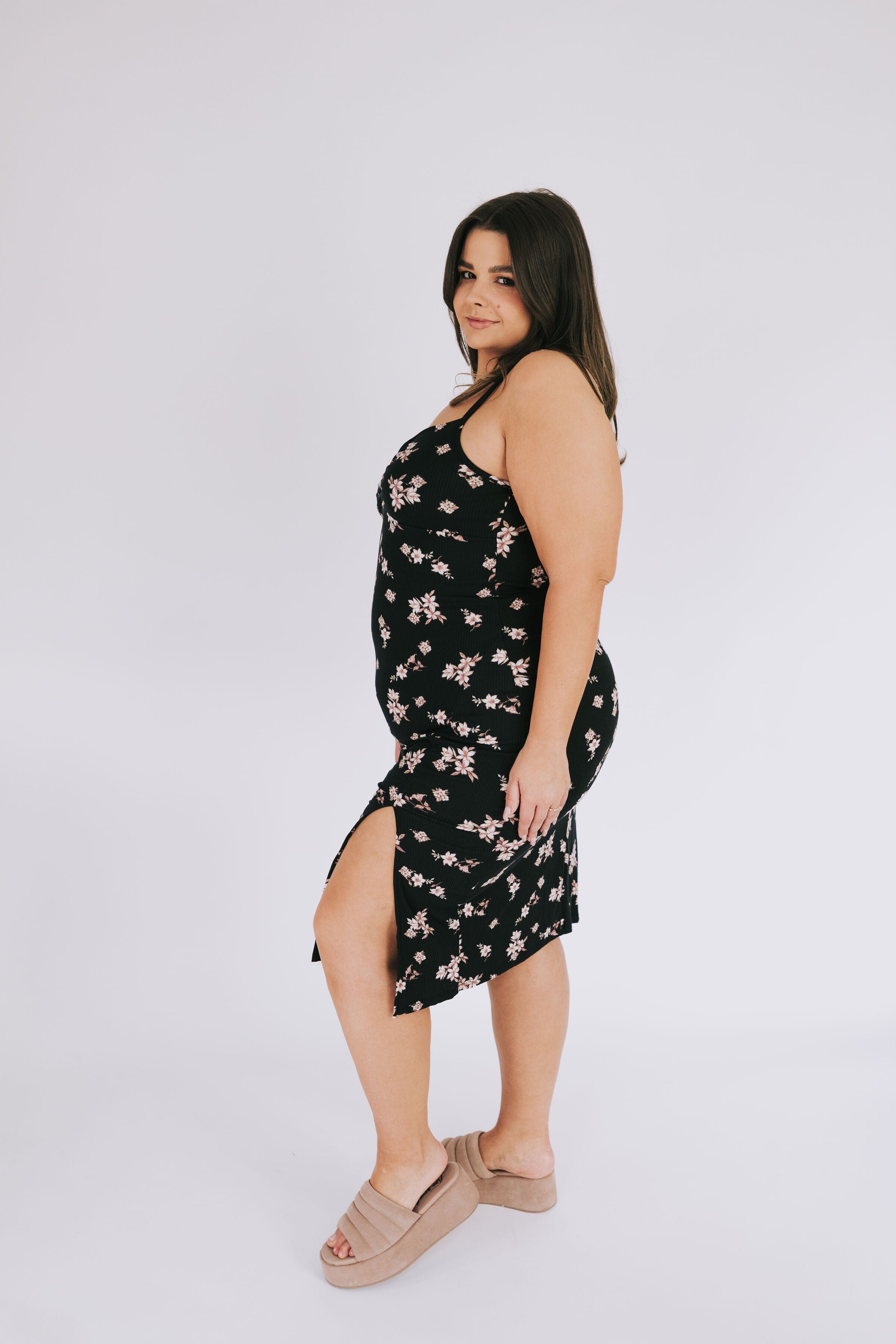PLUS SIZE - When The Night Is Over Dress