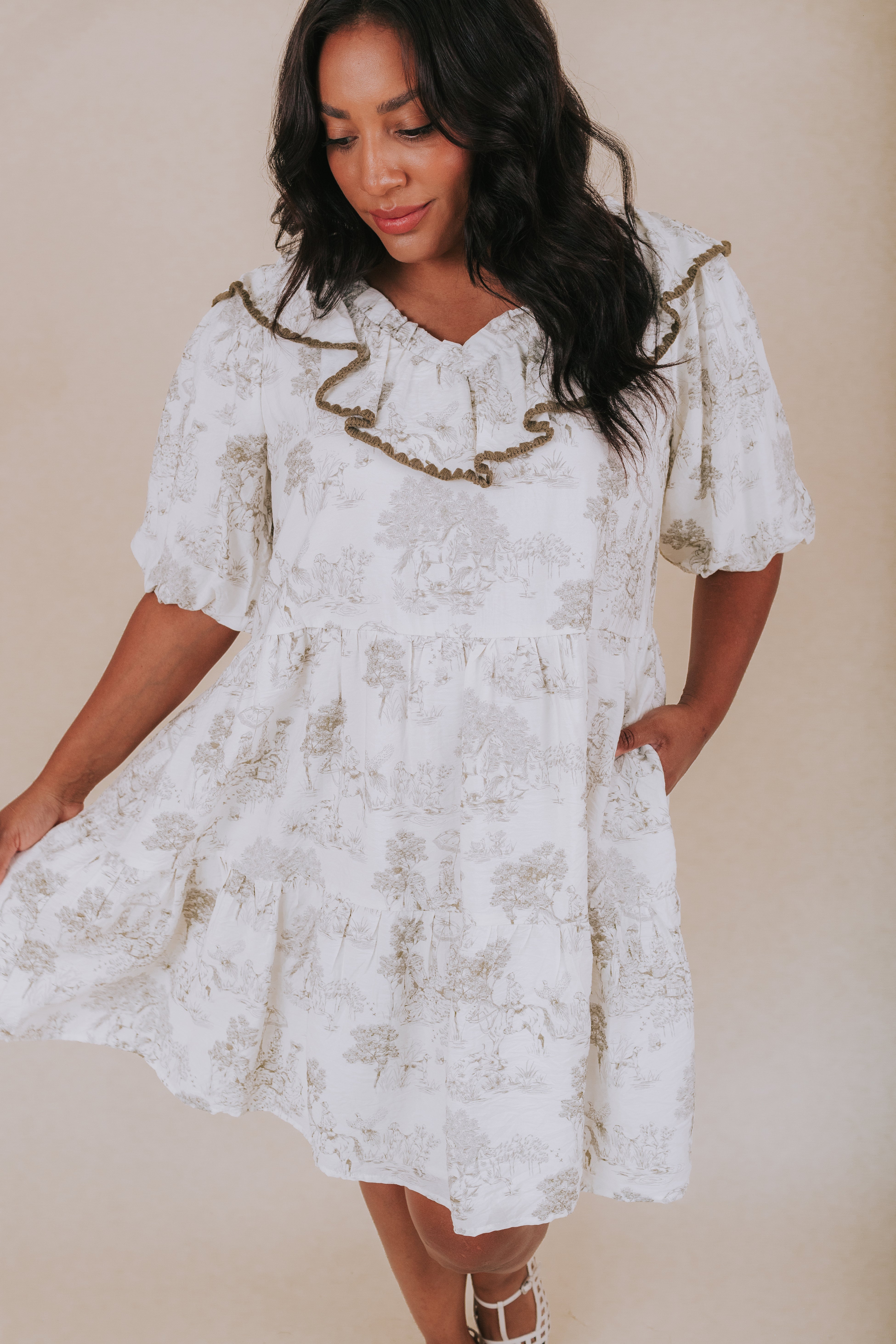PLUS SIZE - Let's Promenade Dress