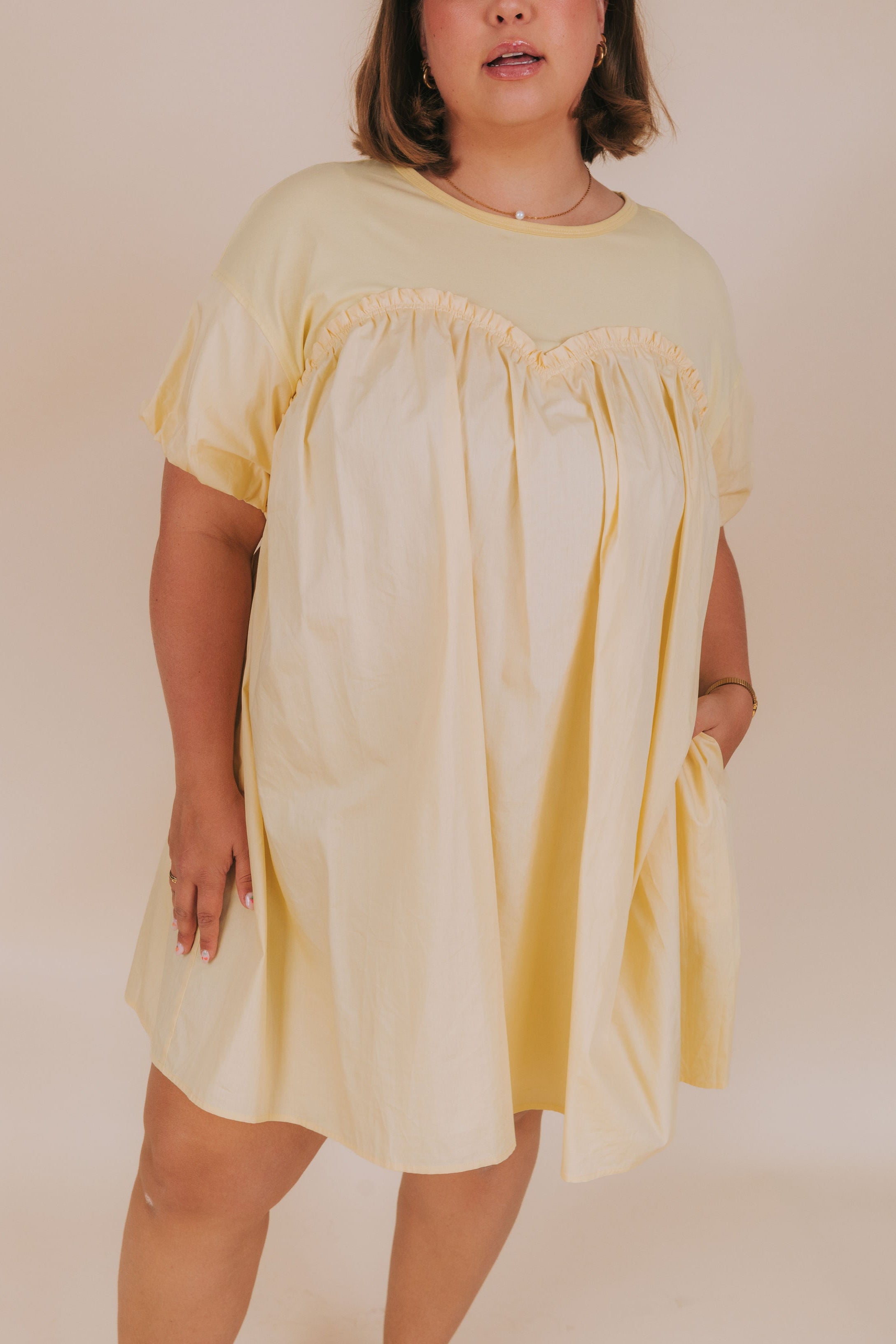 PLUS SIZE - Sunlit Morning Dress