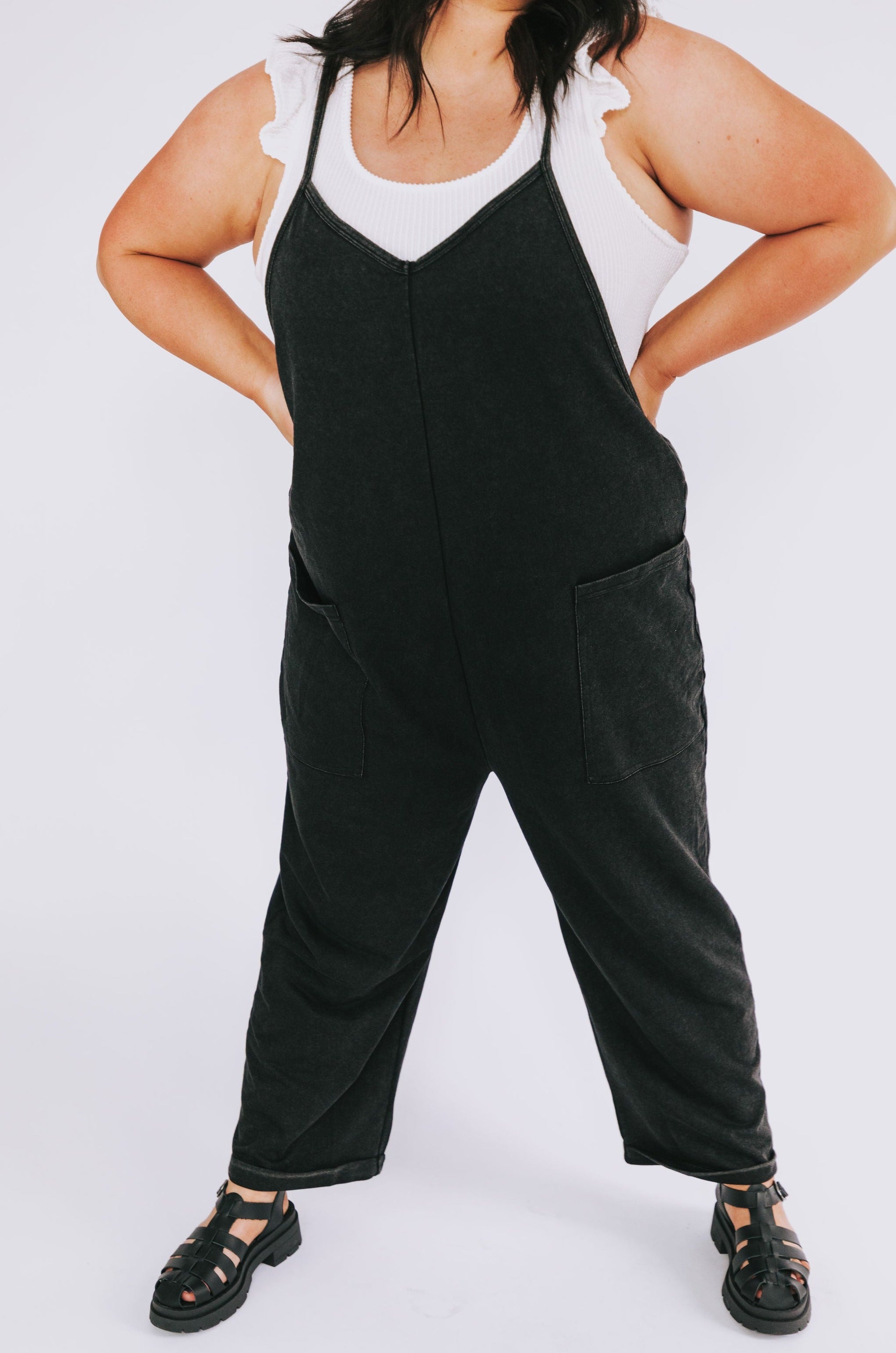 PLUS SIZE - Be The Hero Jumpsuit