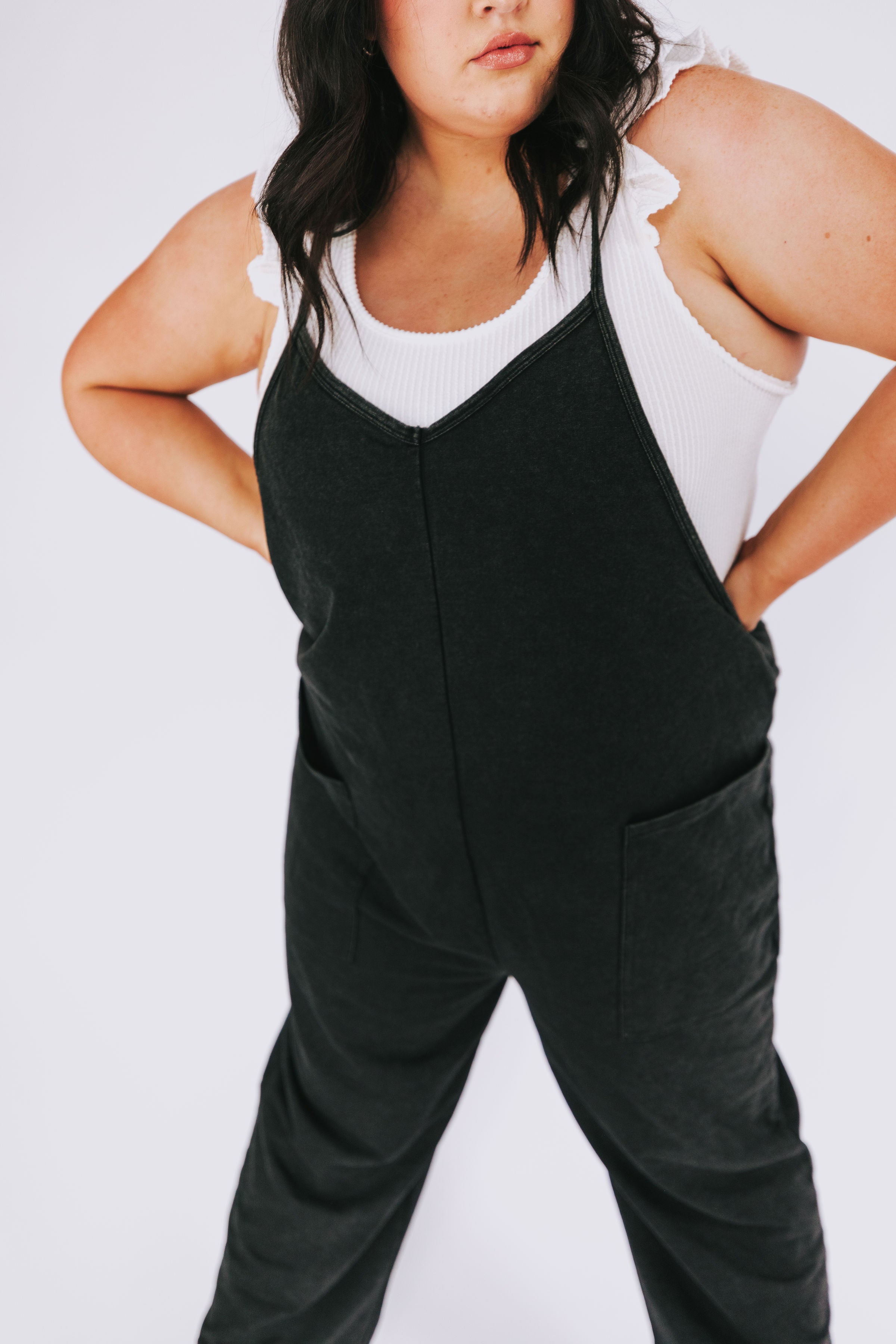 PLUS SIZE - Be The Hero Jumpsuit