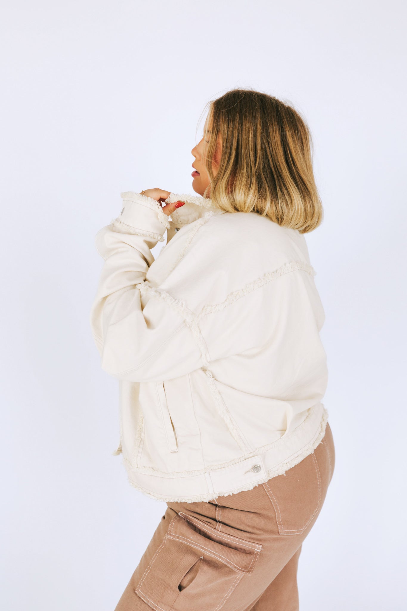 PLUS SIZE - Can't Catch Me Jacket