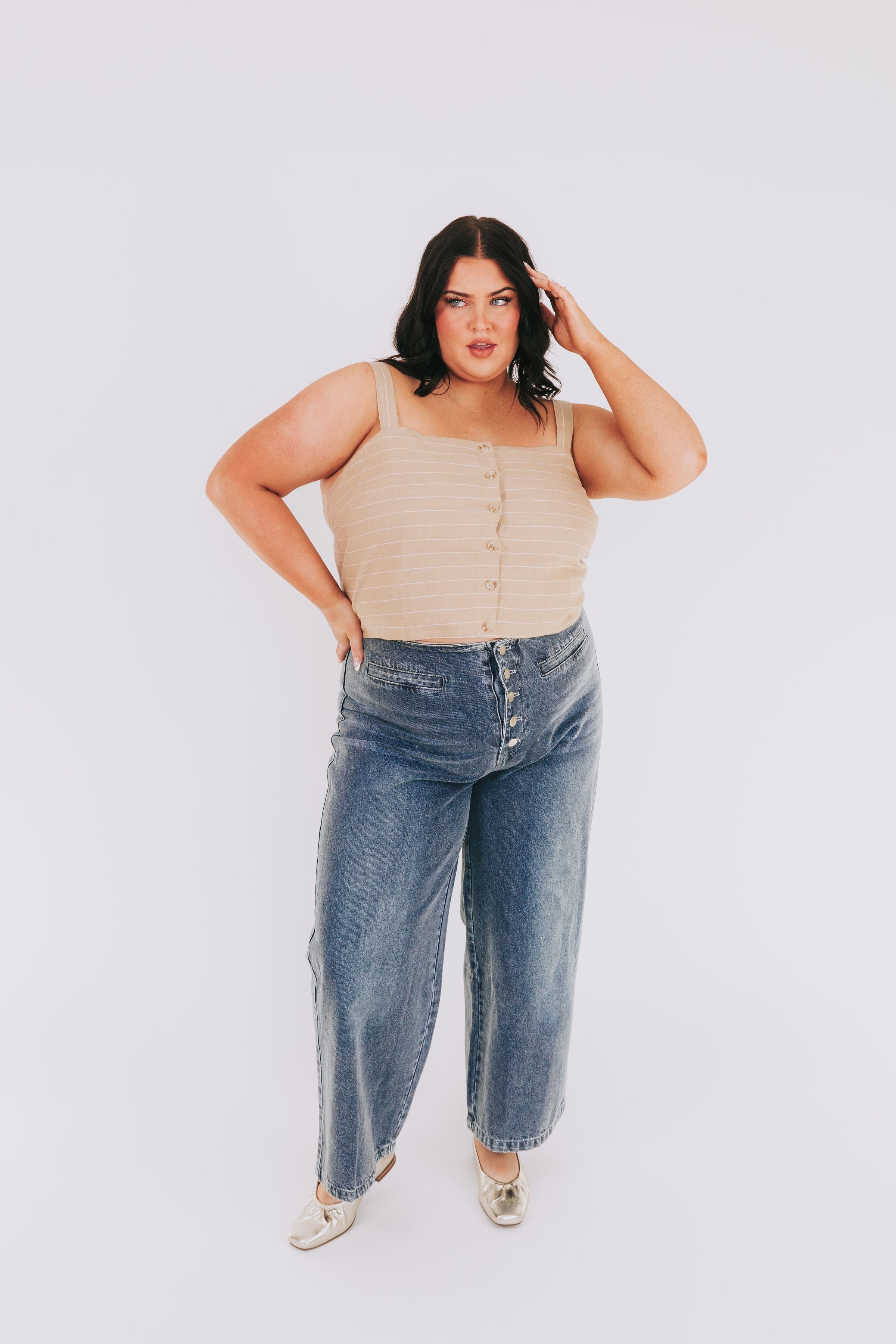 PLUS SIZE - Like You A Latte Top