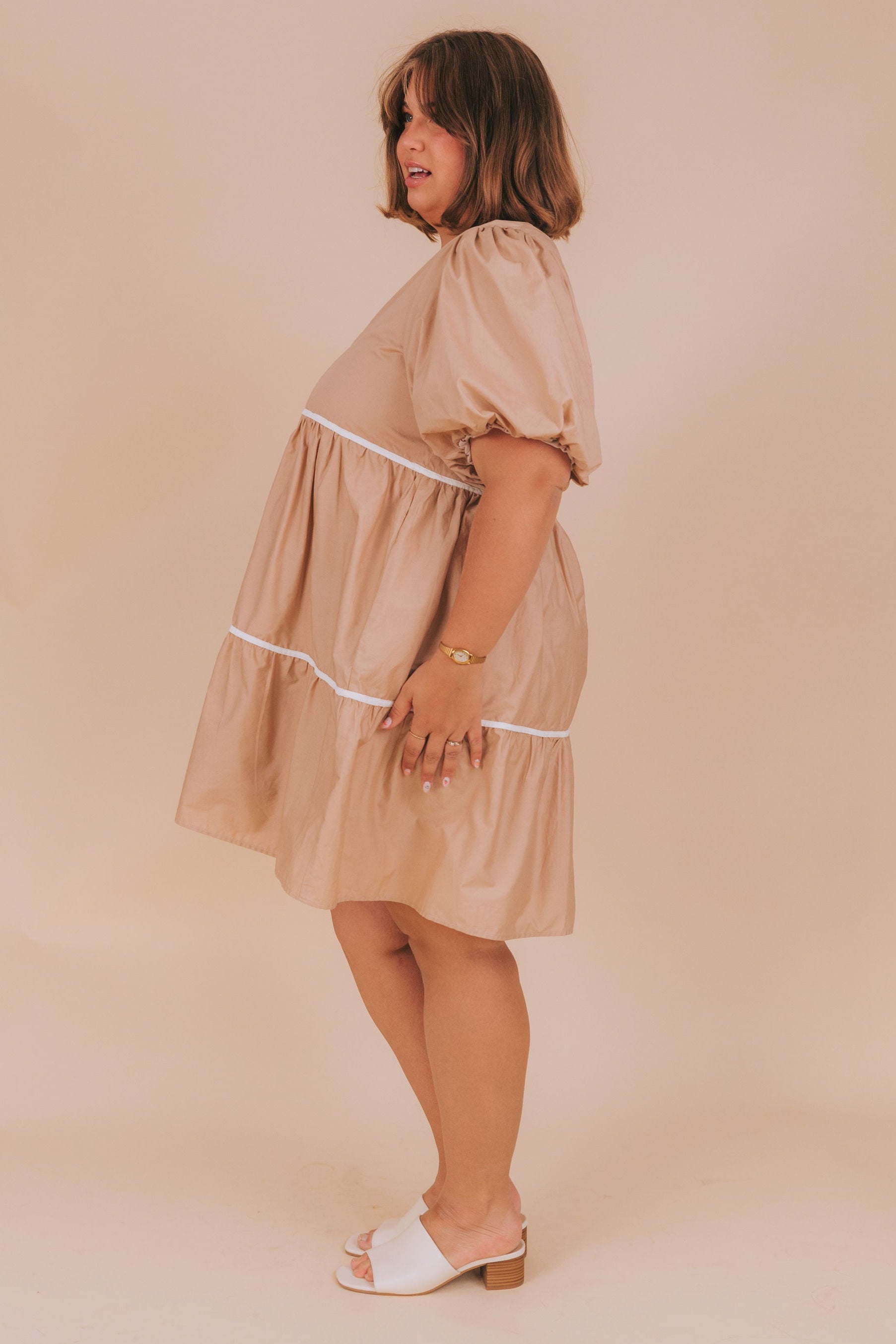 PLUS SIZE - Change In The Weather Dress