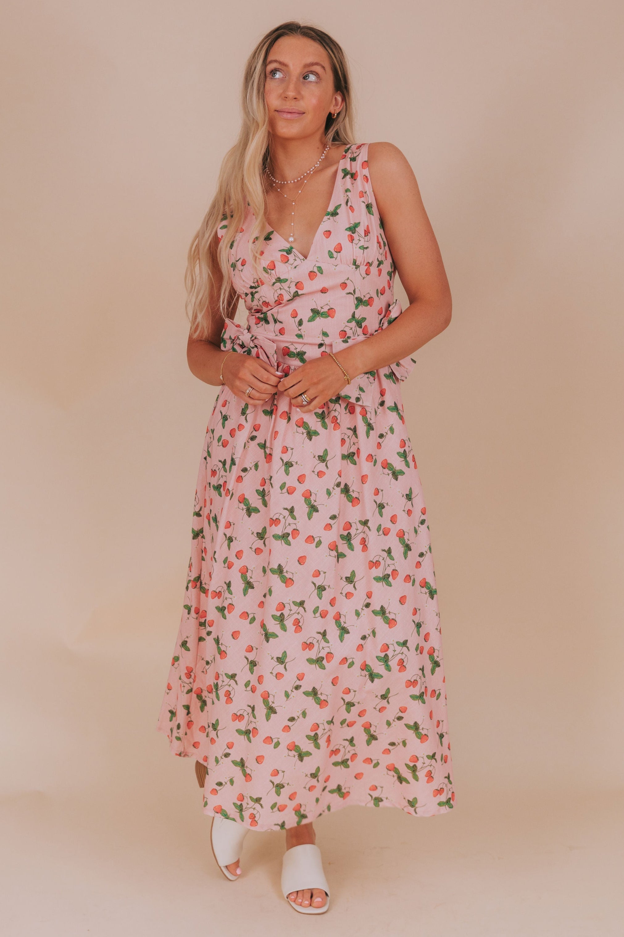 Strawberry Sunrise Dress