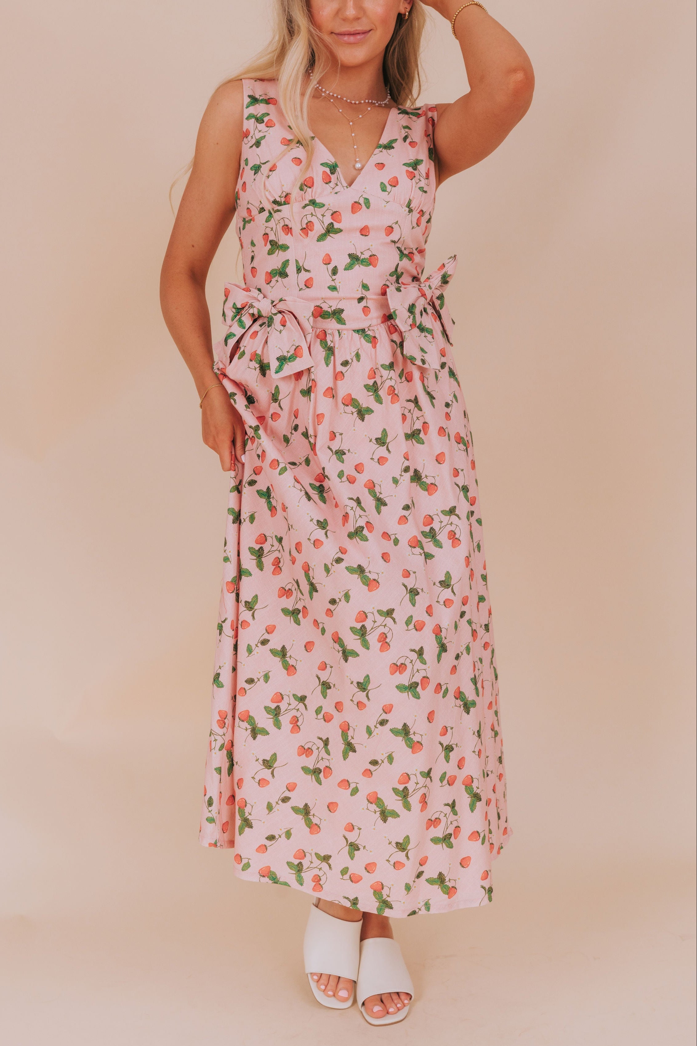 Strawberry Sunrise Dress