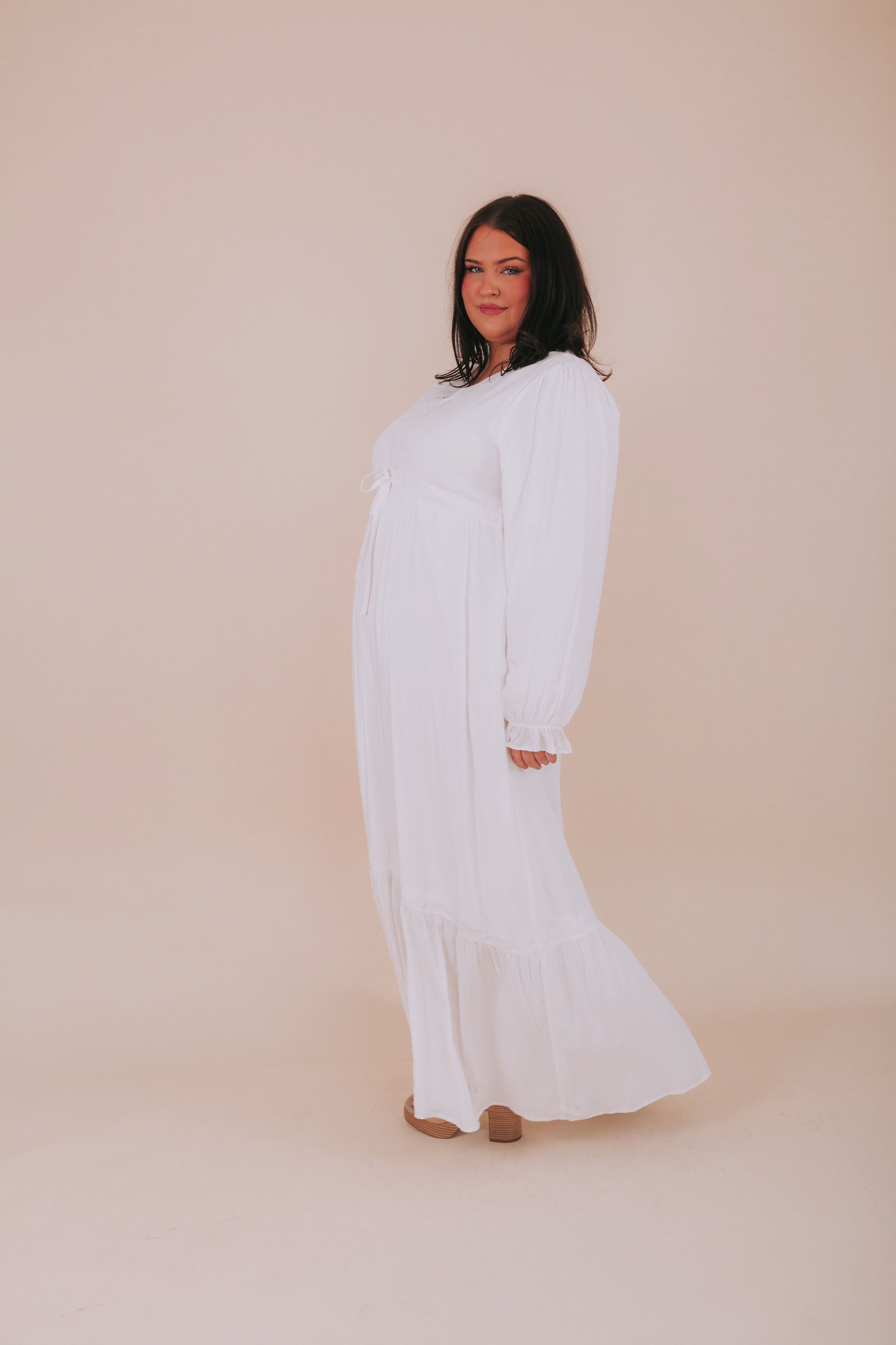 The White: Watson Dress - One Loved Babe Exclusive