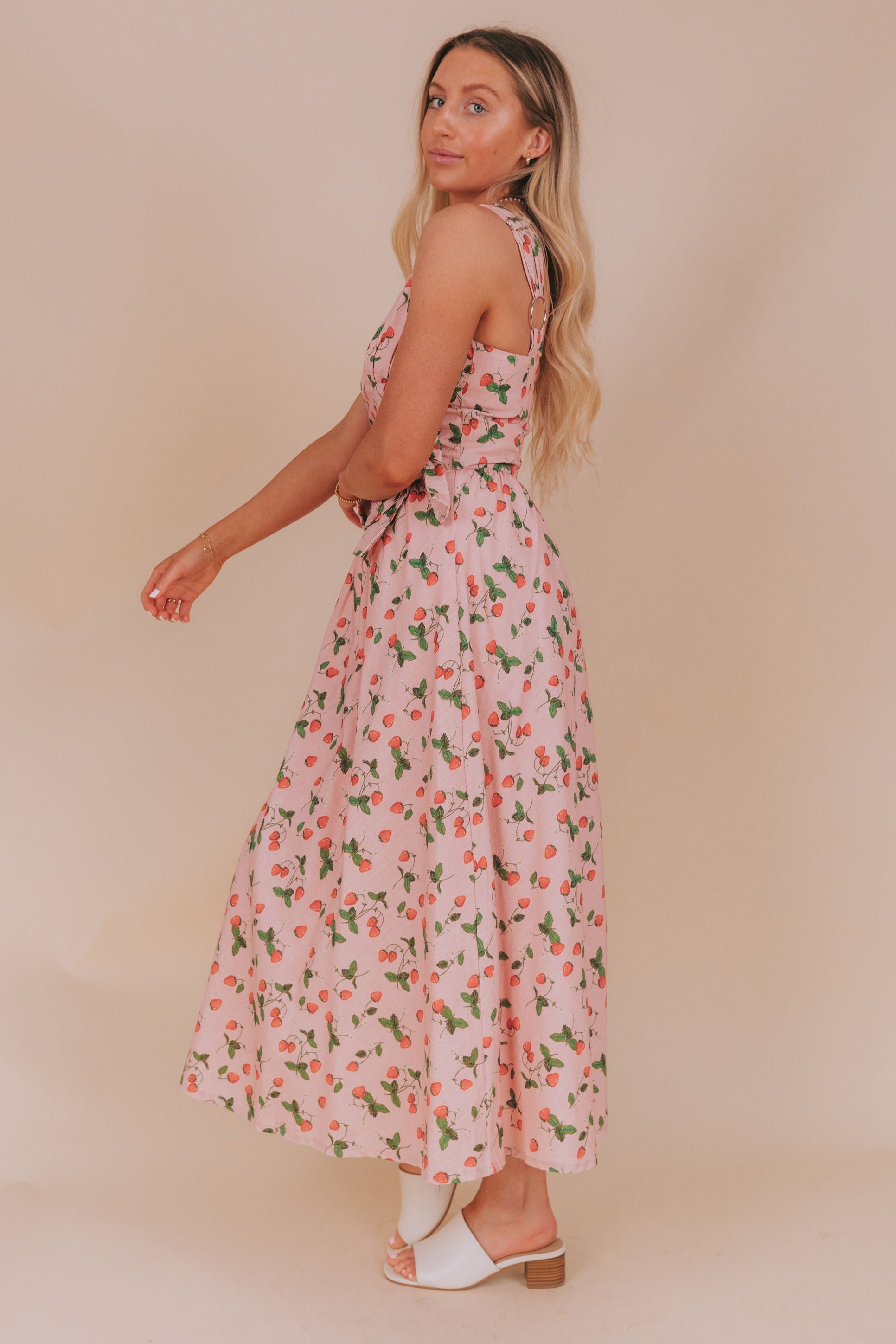 Strawberry Sunrise Dress