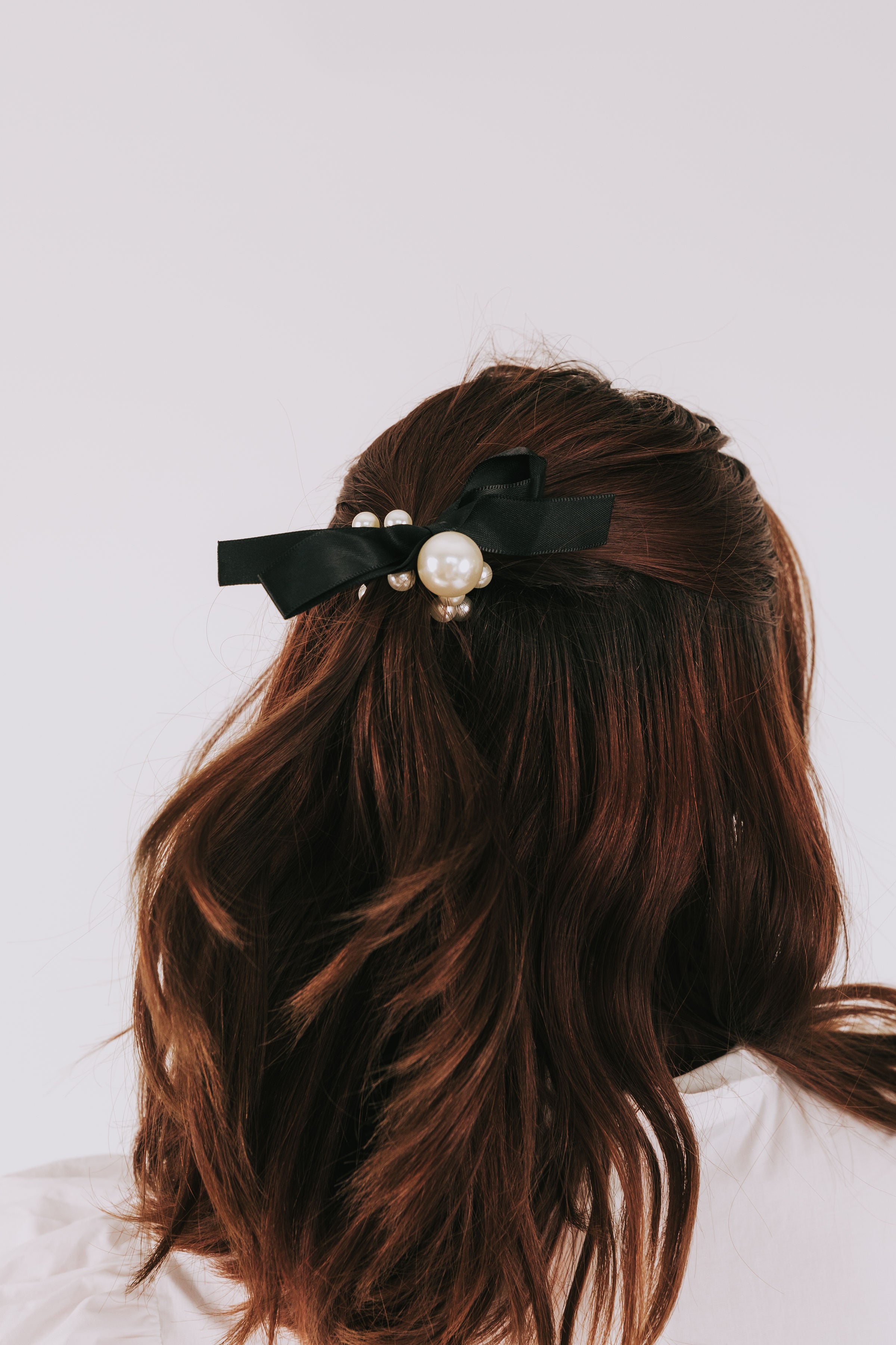 Pearl Glamor Knot Hair Ties