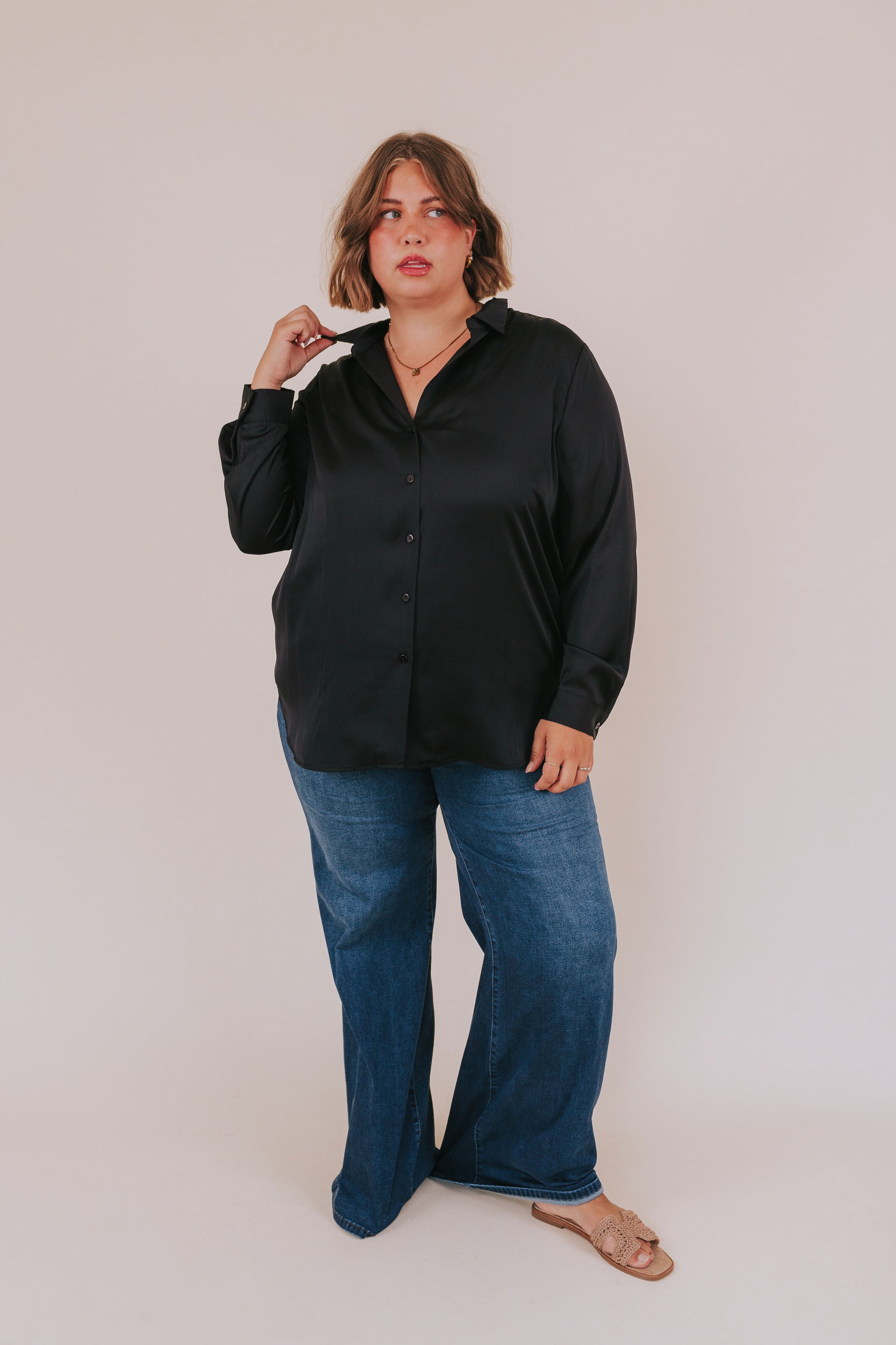 PLUS SIZE - Nothing Changed Top