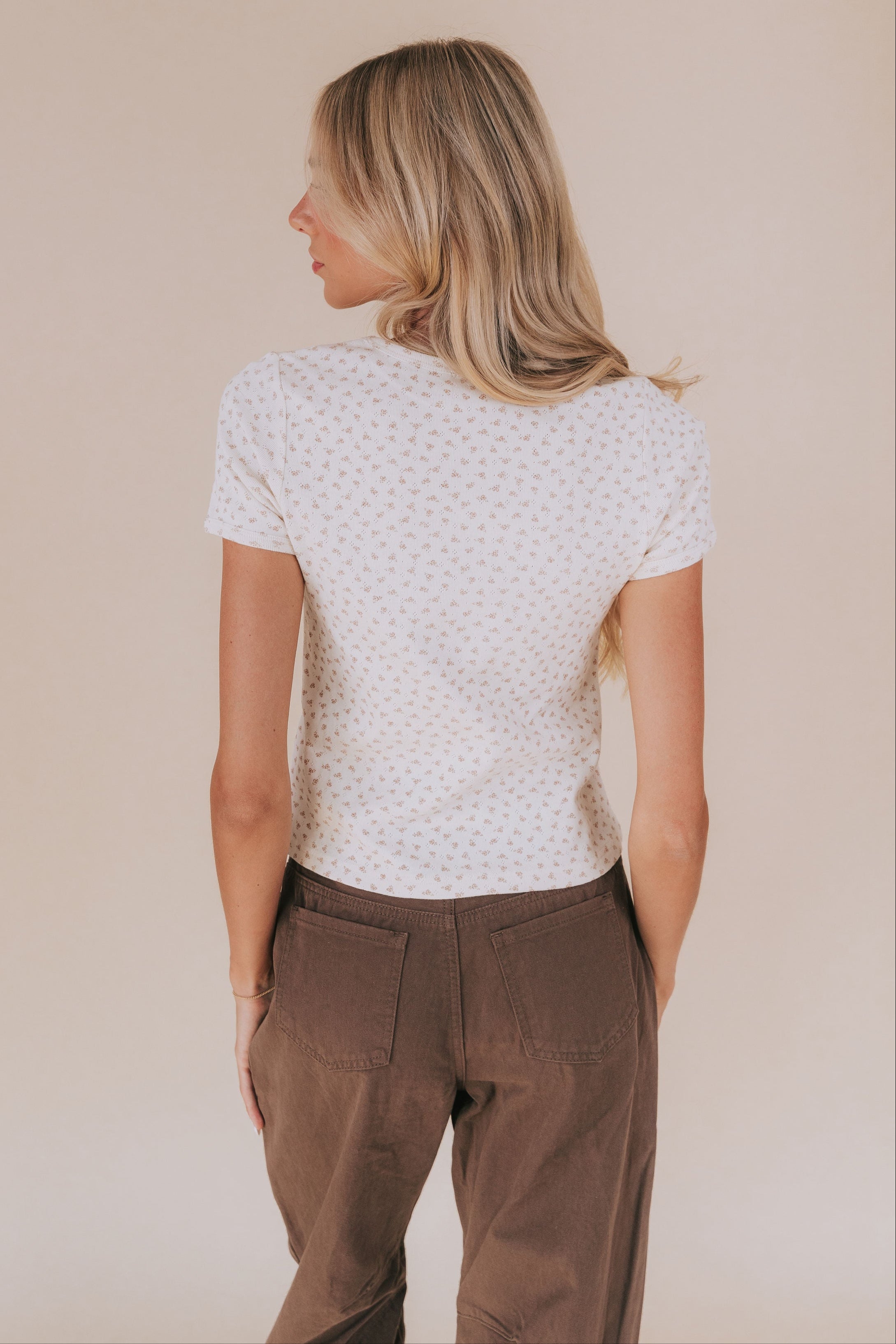 Cinnamon Bloom Top