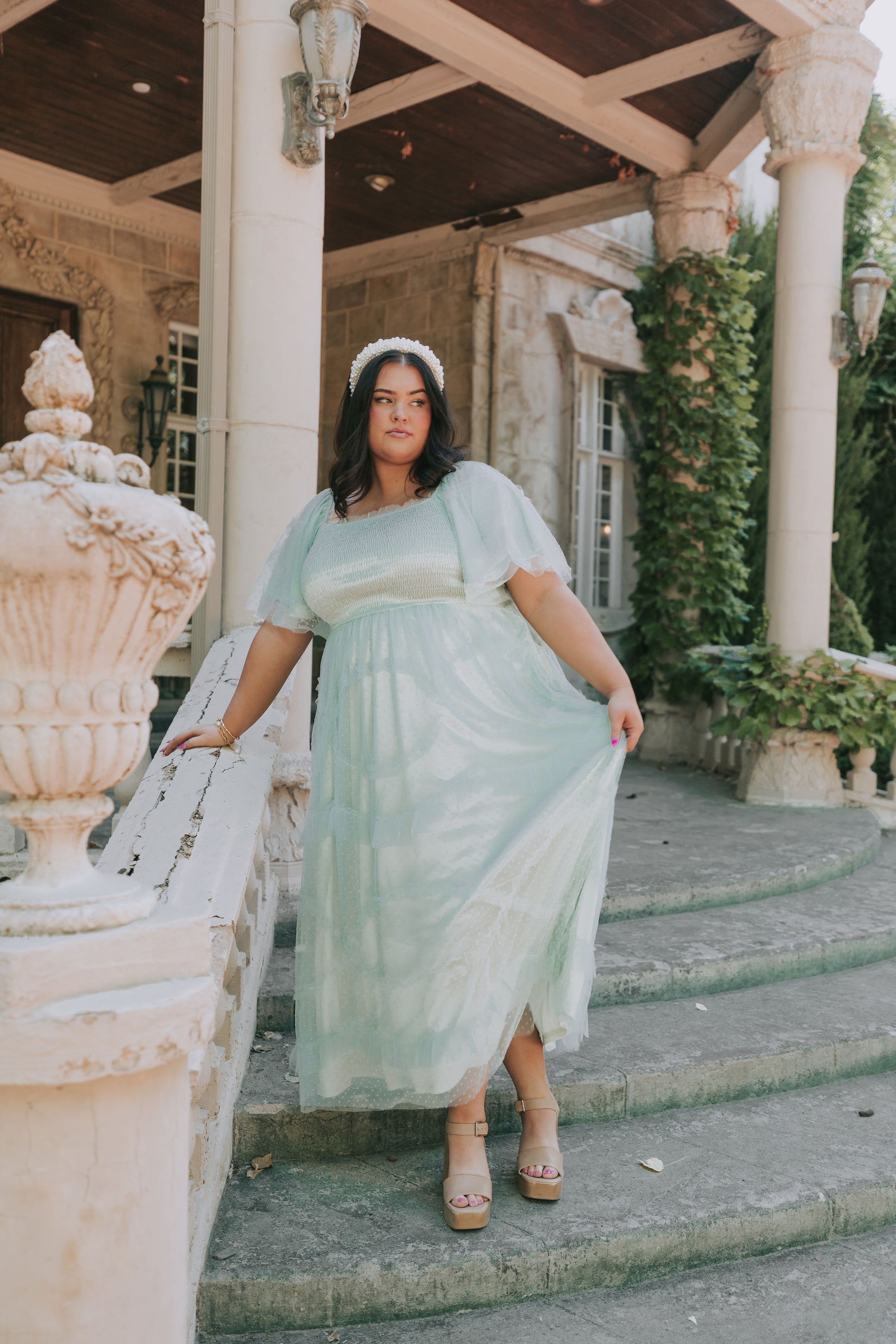 Plus Size Princess Seam Dress