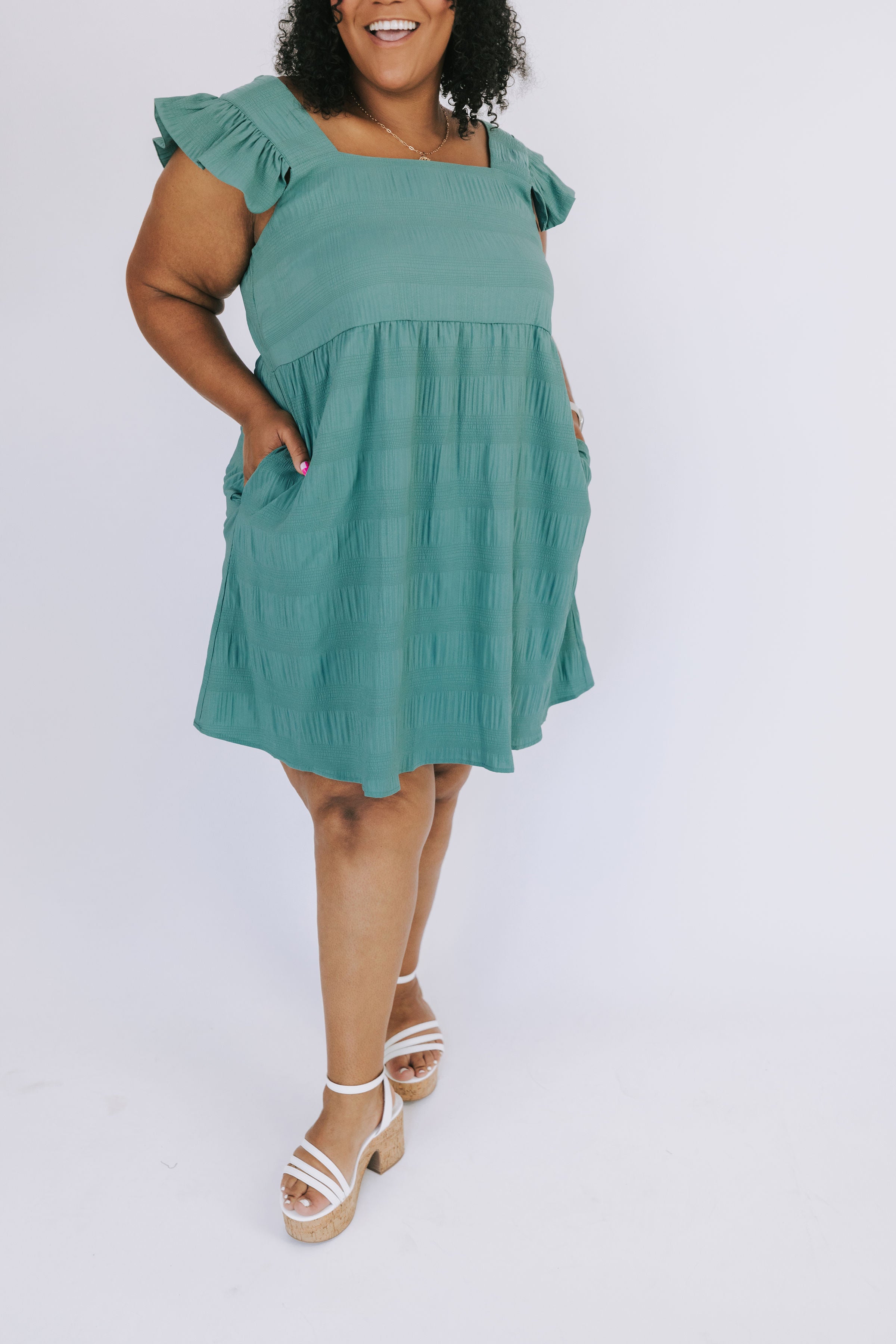 PLUS SIZE - Halfway There Dress