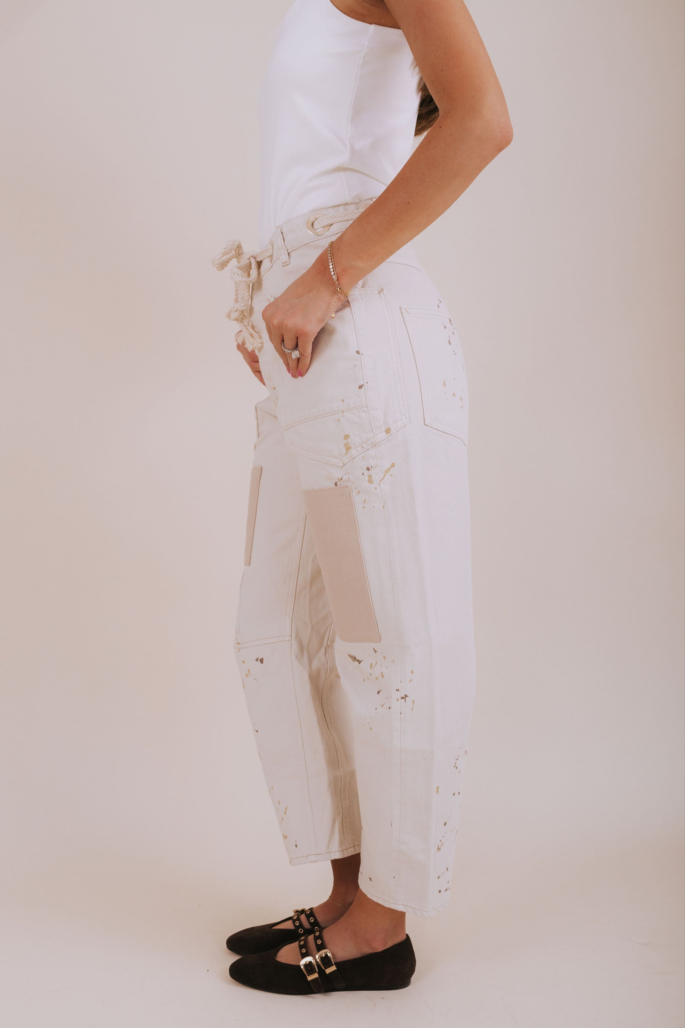 FREE PEOPLE - Moxie Pull-On Barrel Jeans - 2 Colors!