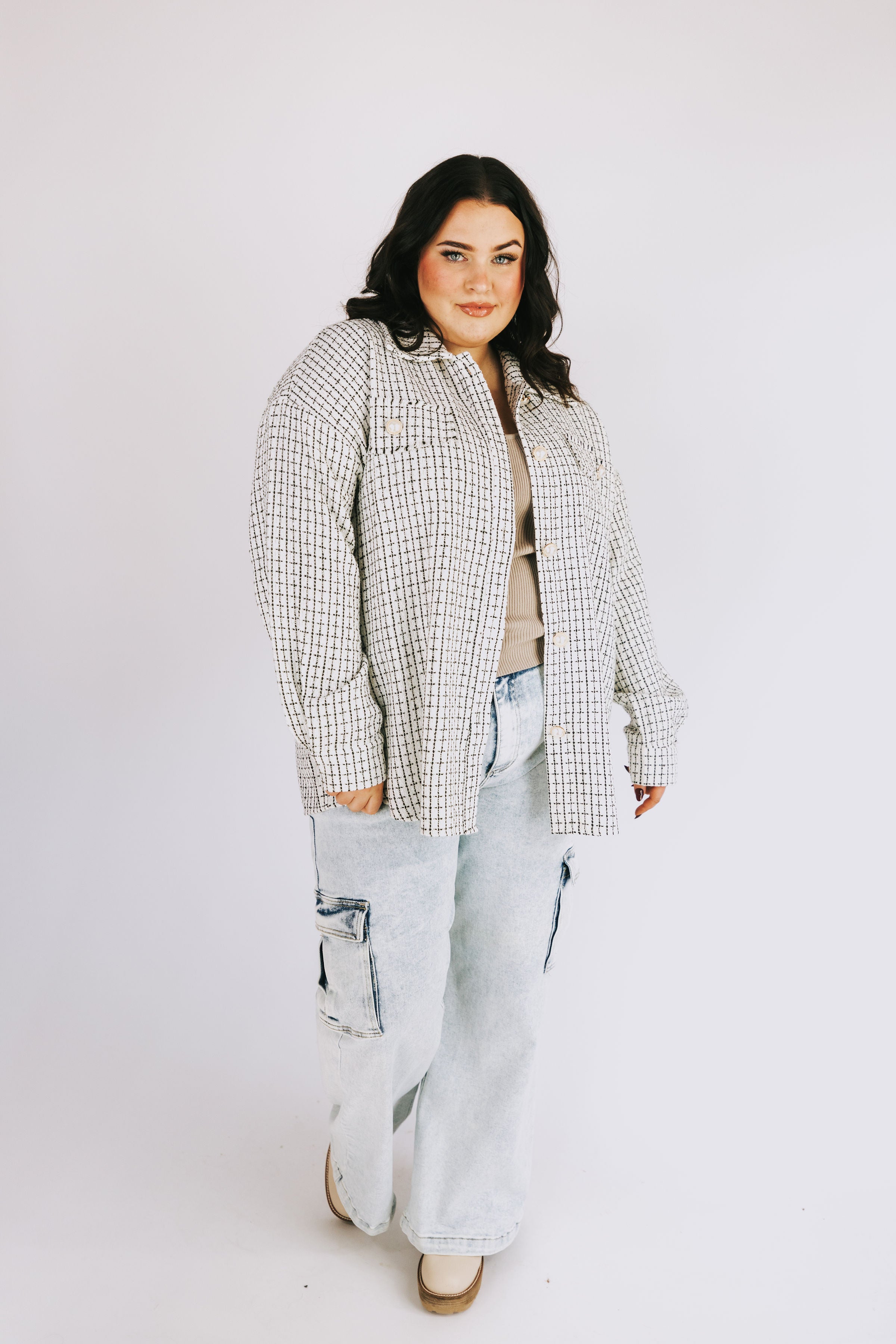 PLUS SIZE - Would You Fall Jacket