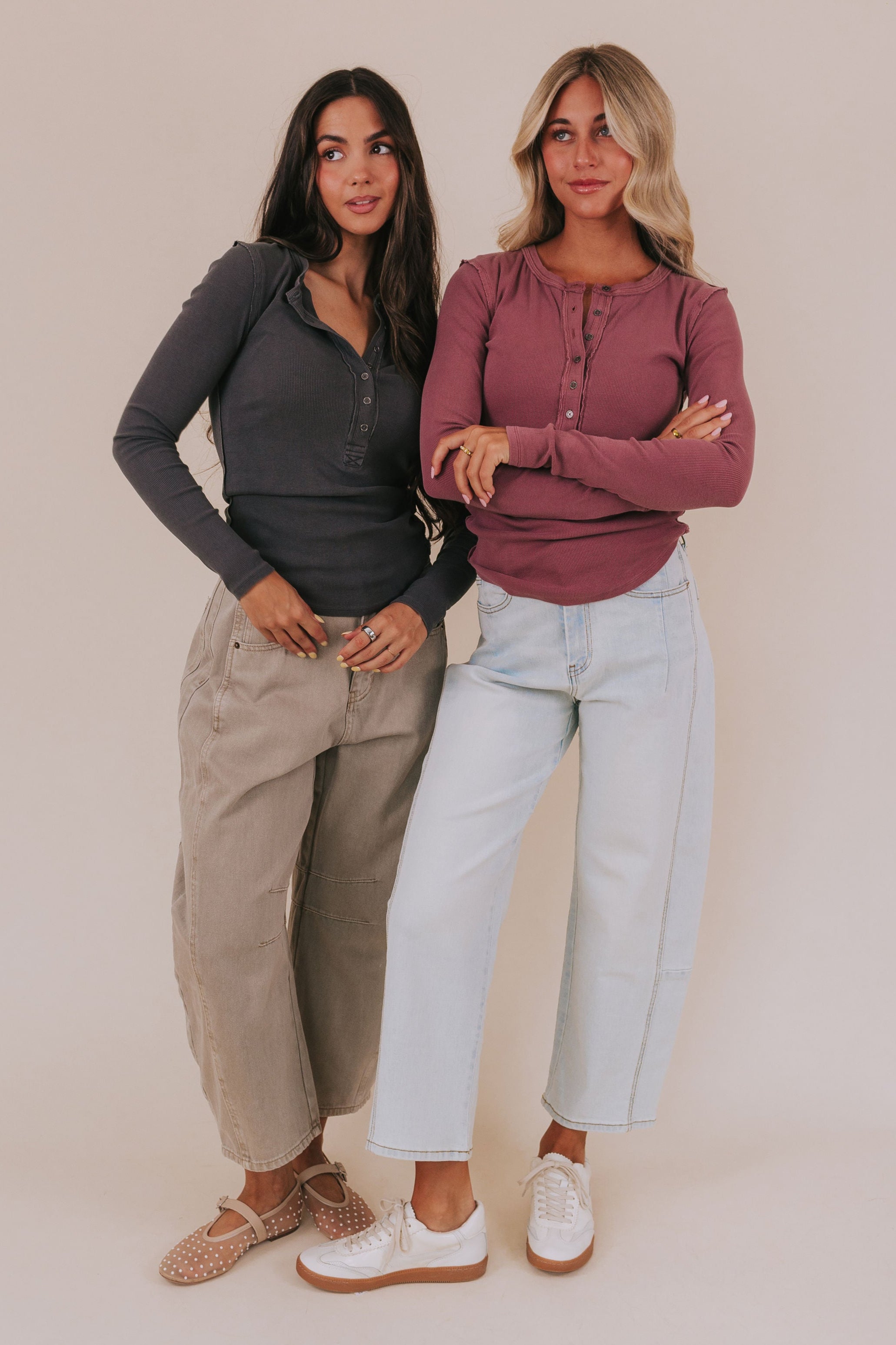 FREE PEOPLE - Jamie Henley Top - 2 Colors!