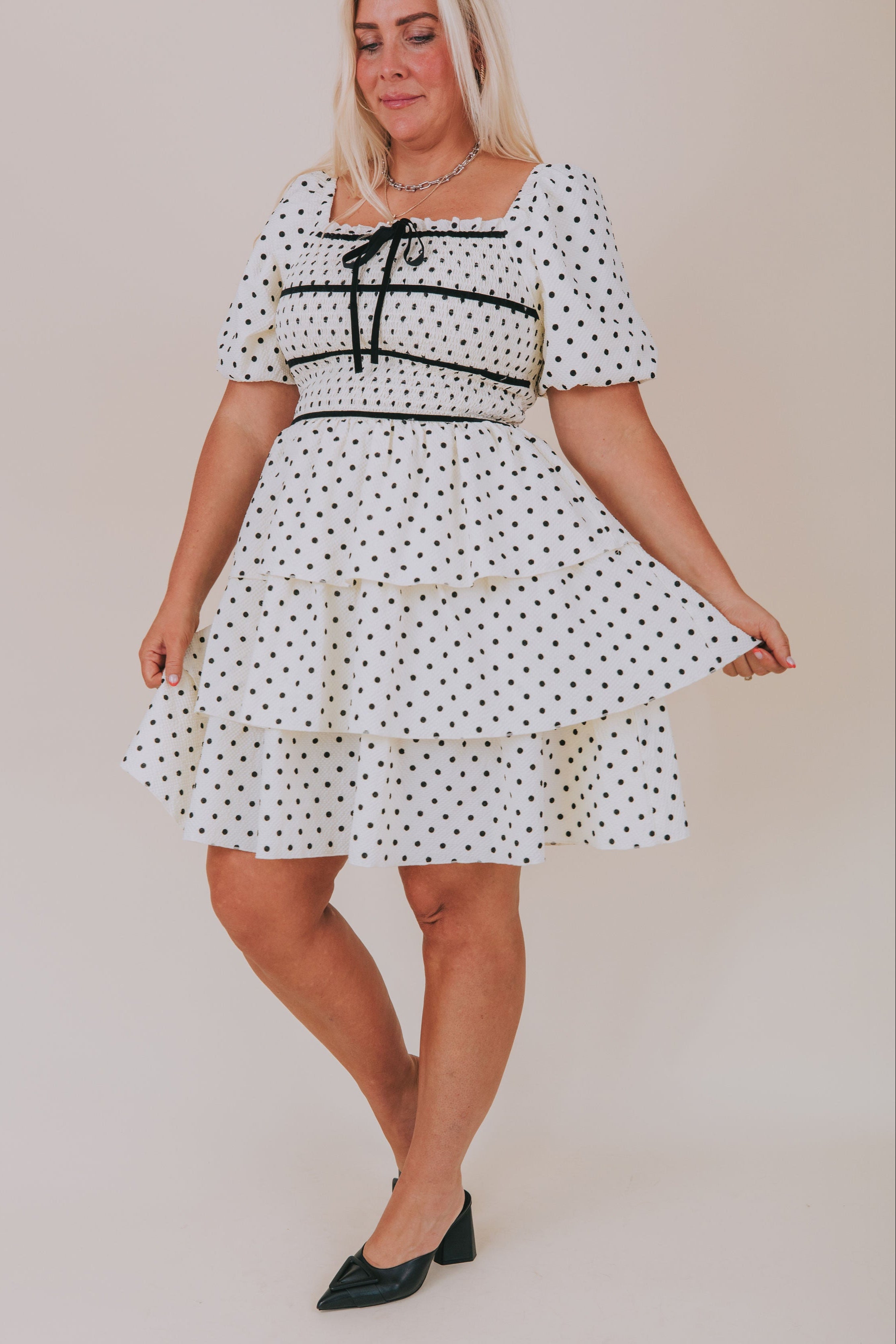 PLUS SIZE - There's More Dress