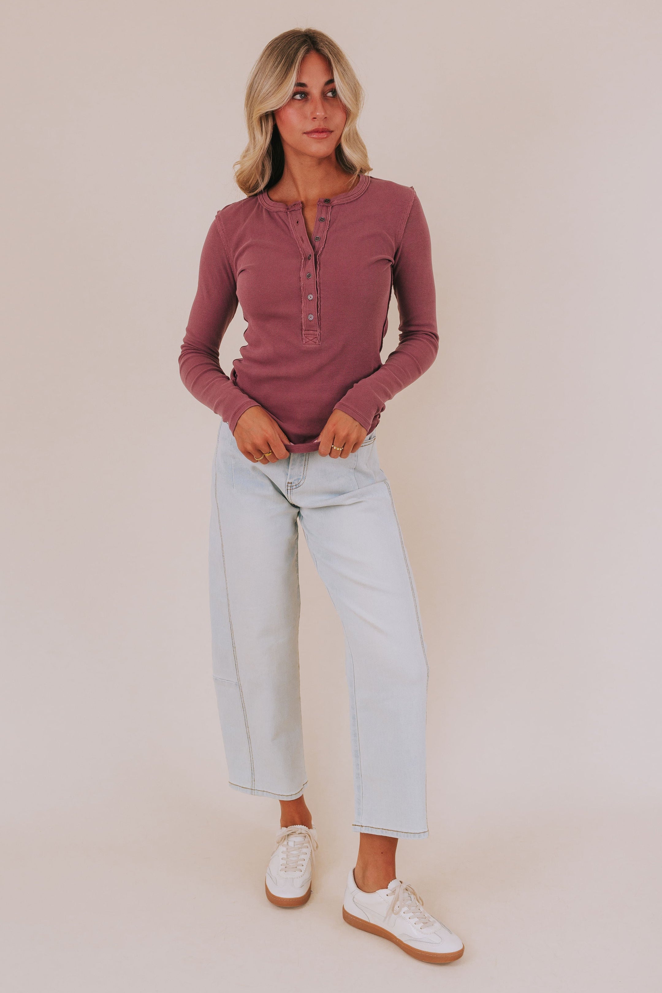 FREE PEOPLE - Jamie Henley Top - 2 Colors!