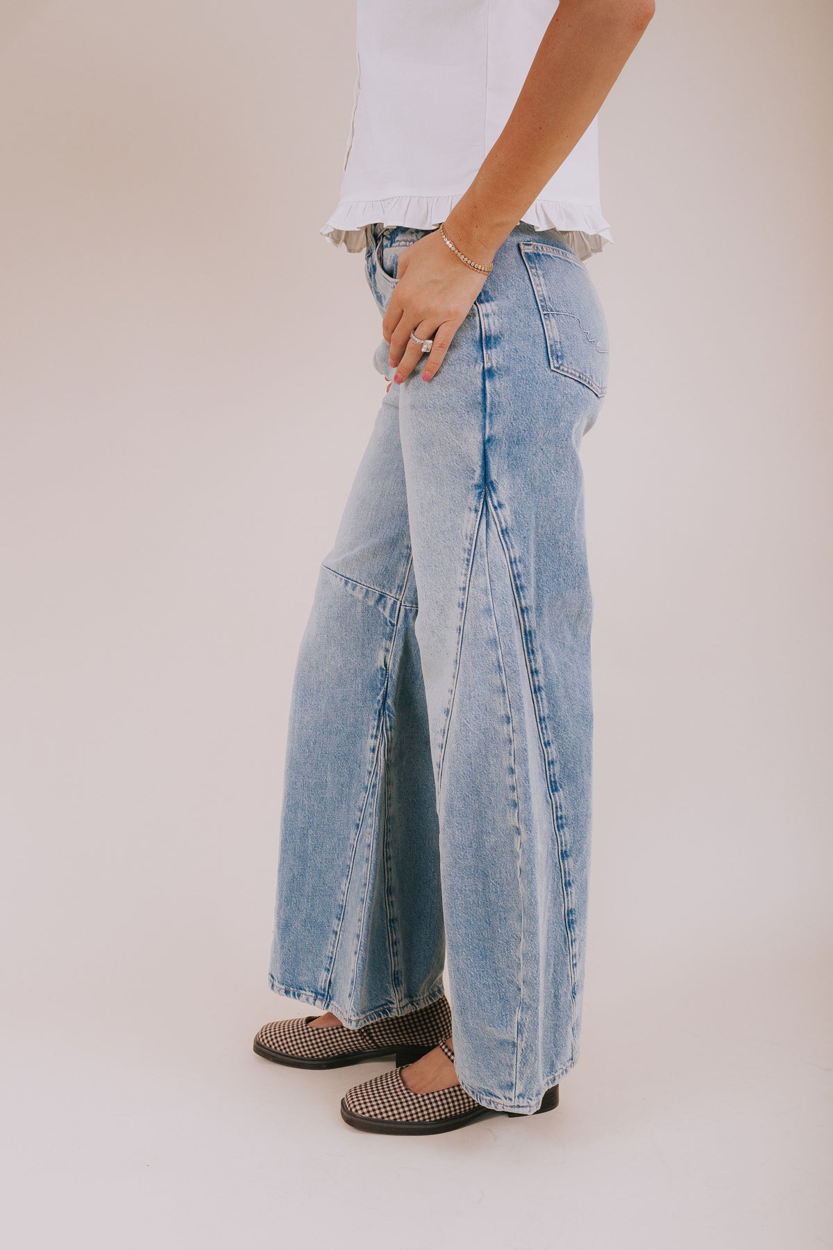 FREE PEOPLE - Eden High Slouchy Jeans by Free People