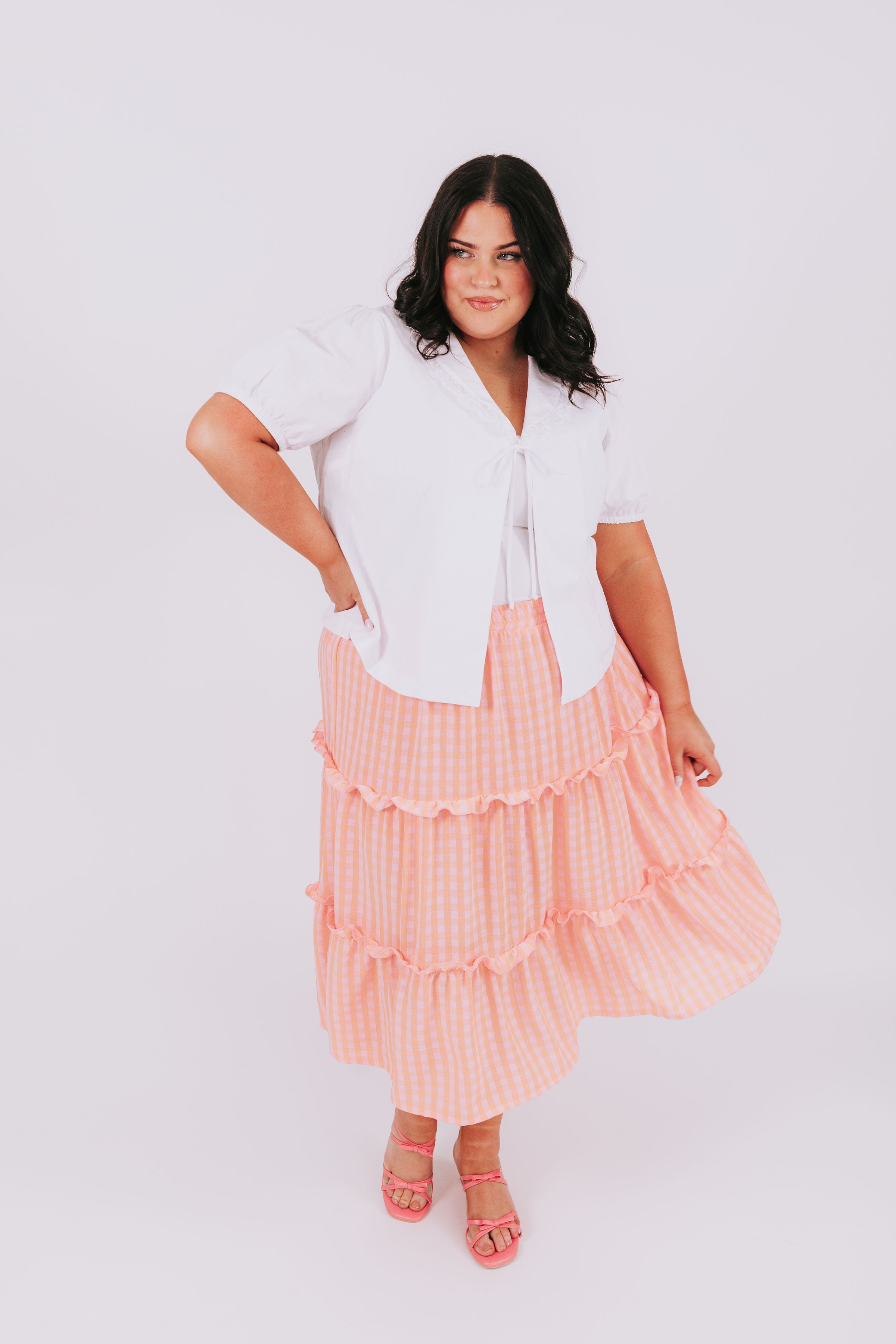PLUS SIZE - Front Row Chic Top