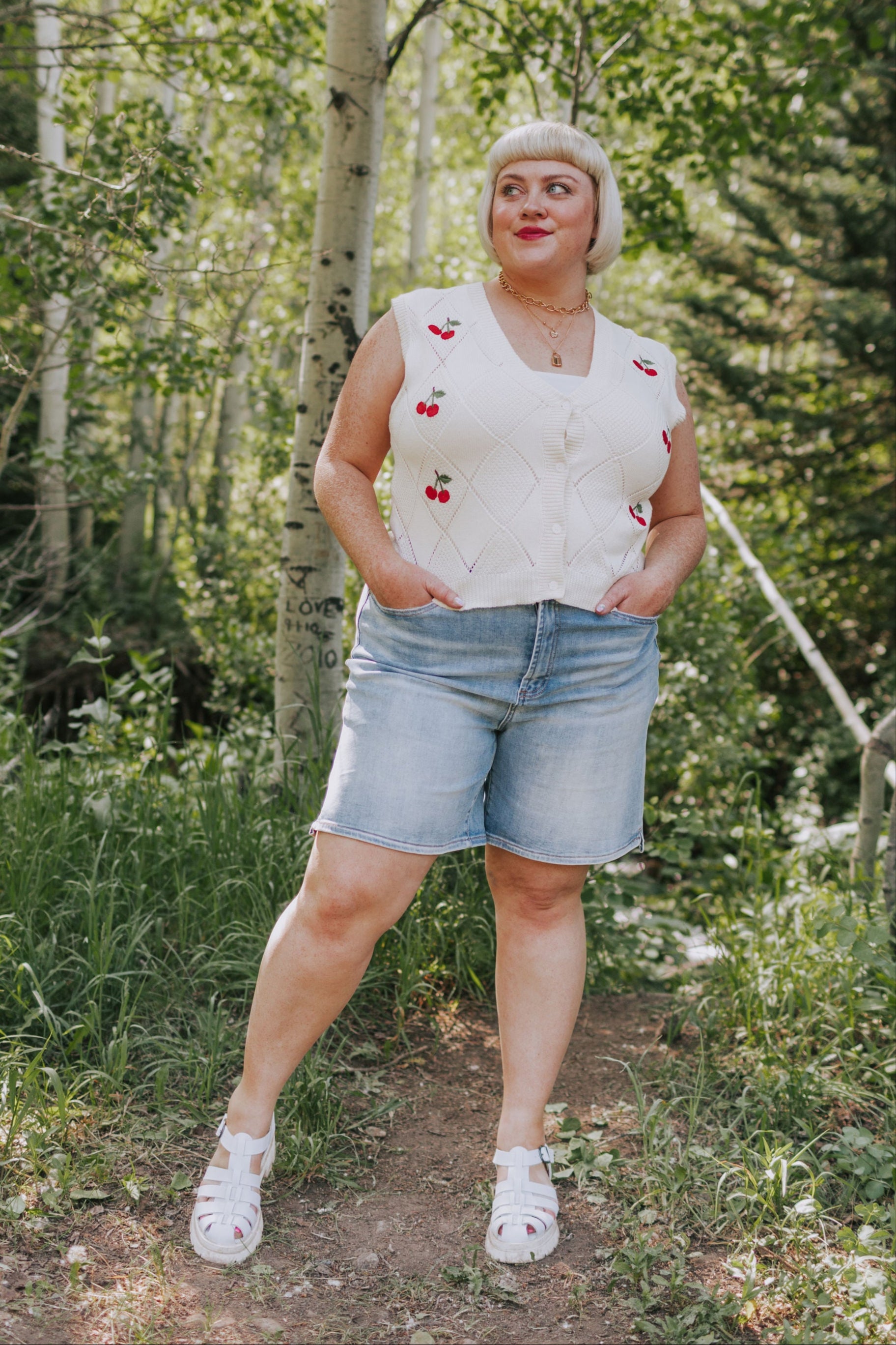 PLUS SIZE - Sweet Tart Vest