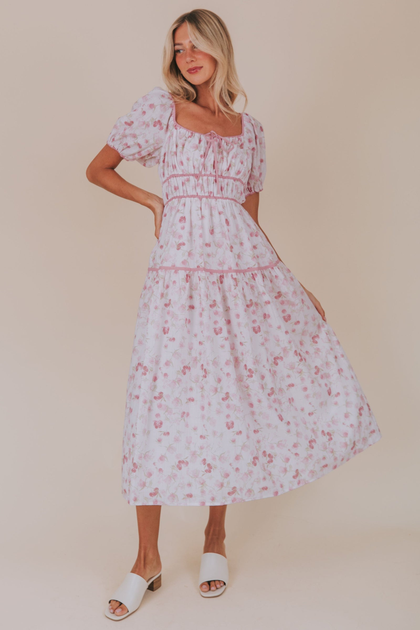Garden Goddess Dress M / Off White Garden Goddess Dress M / Off White