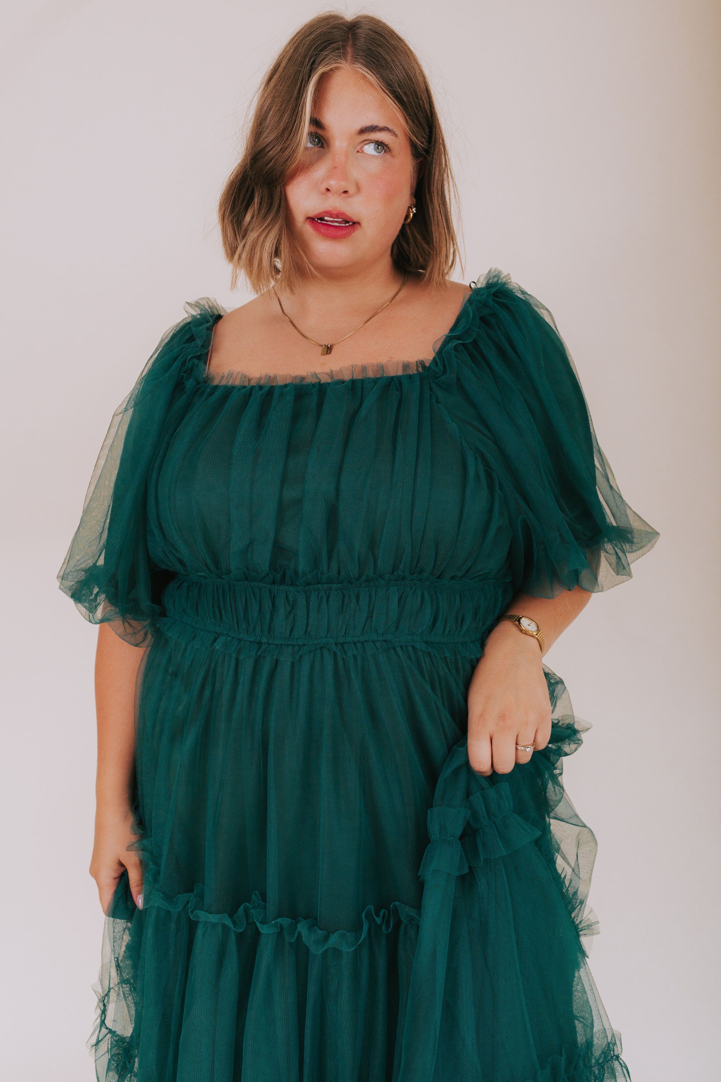 ONE LOVED BABE - Stuck With You Dress - 5 Colors! 1XL / Sage