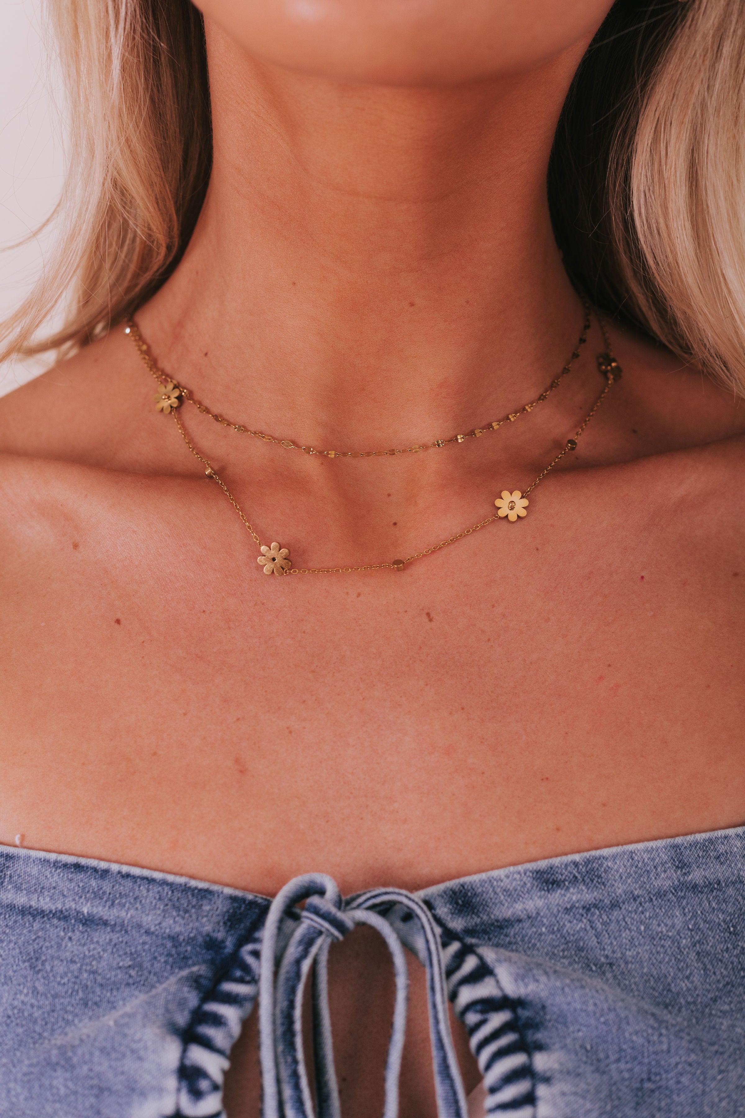 Daisy Delight Necklace Set