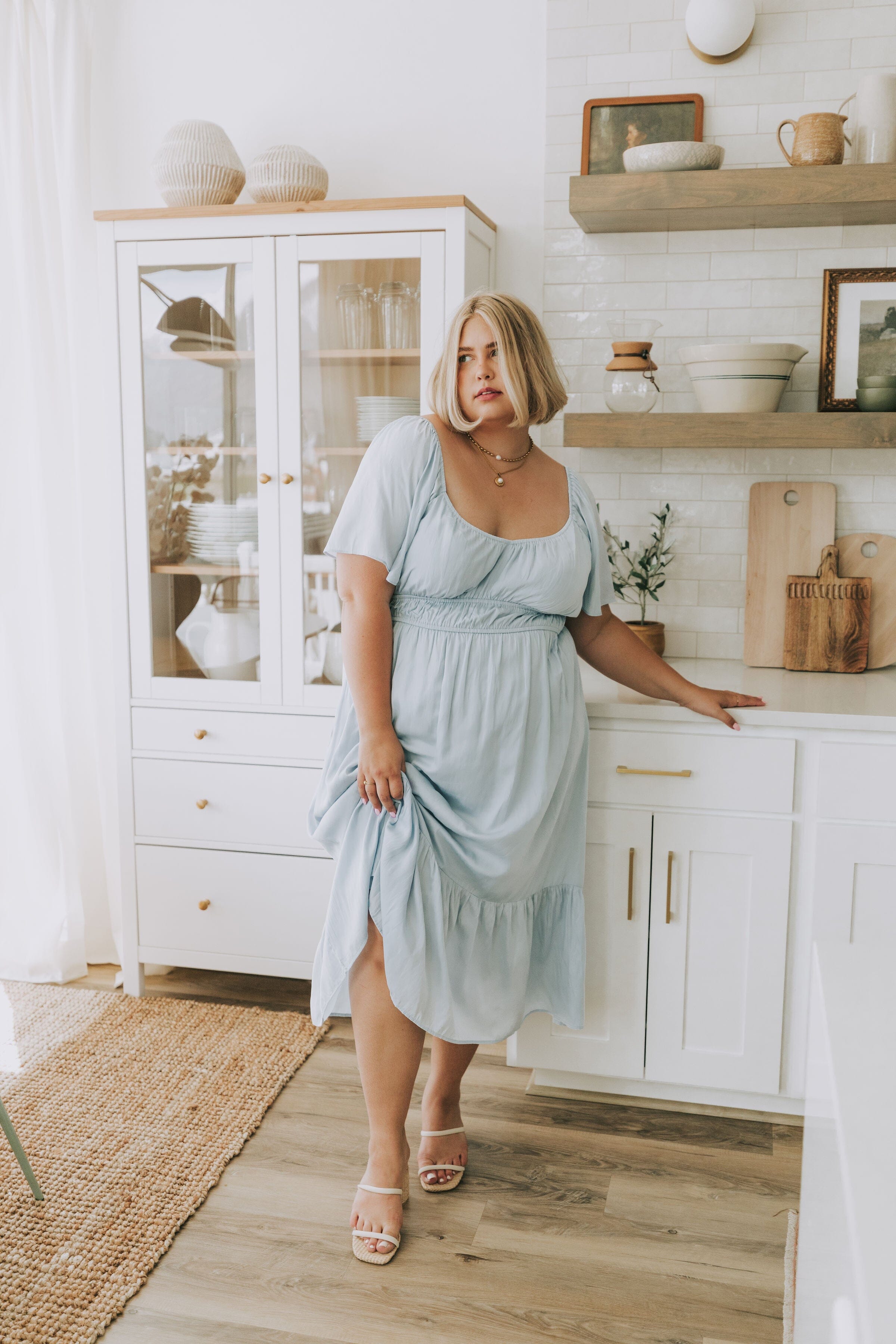PLUS SIZE - Driving All Night Dress