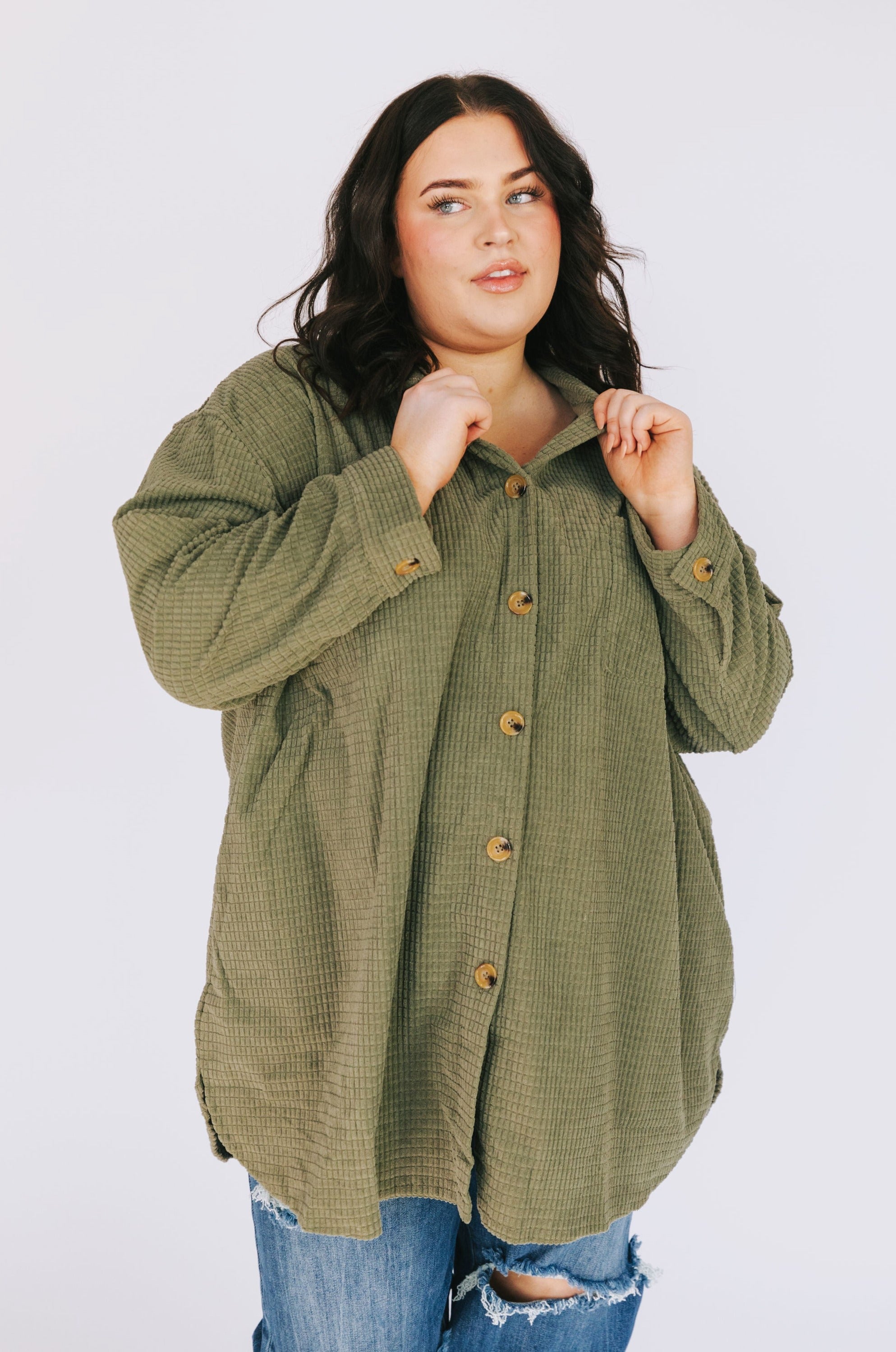 PLUS SIZE - Dot On The Map Top