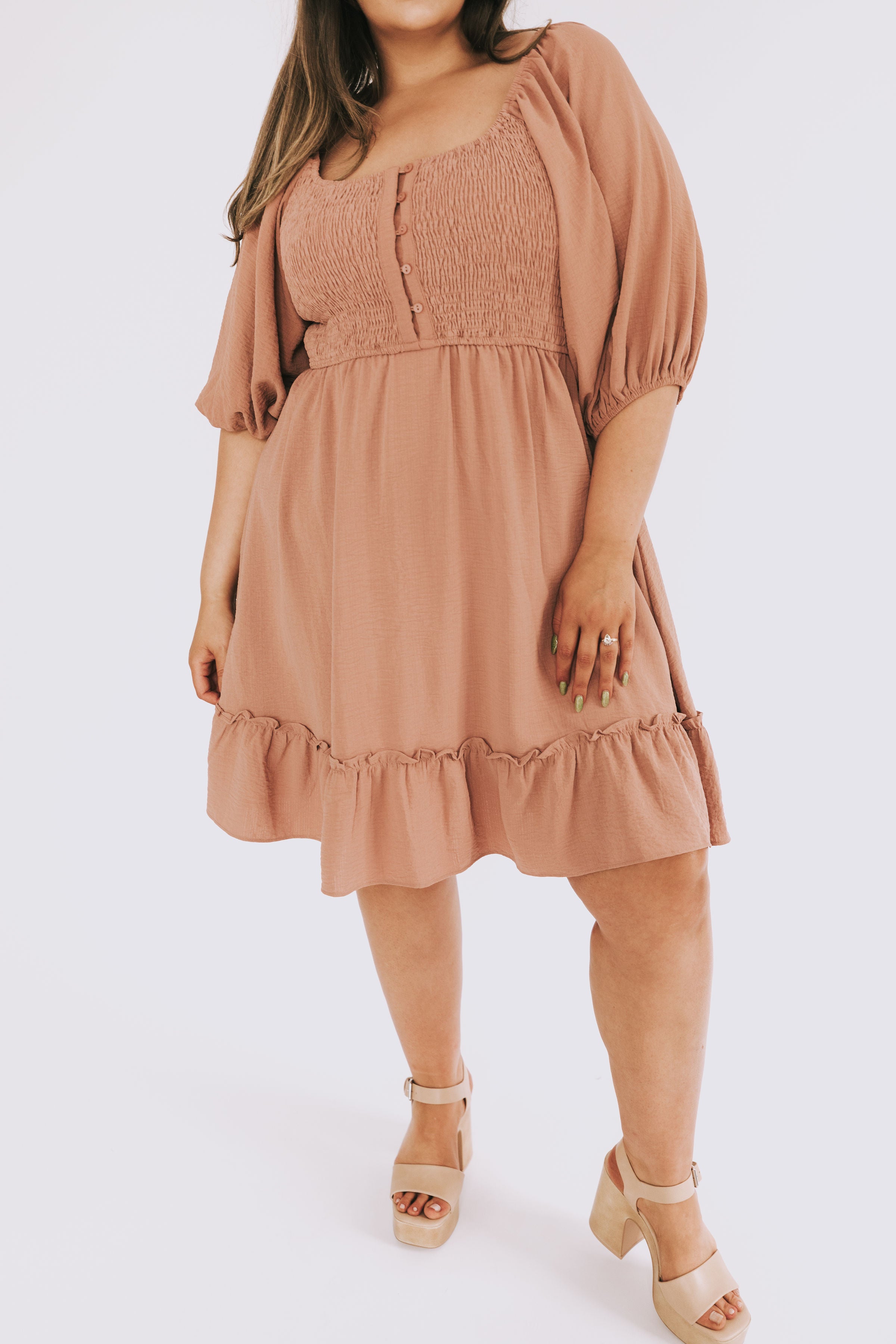PLUS SIZE - Time With You Dress