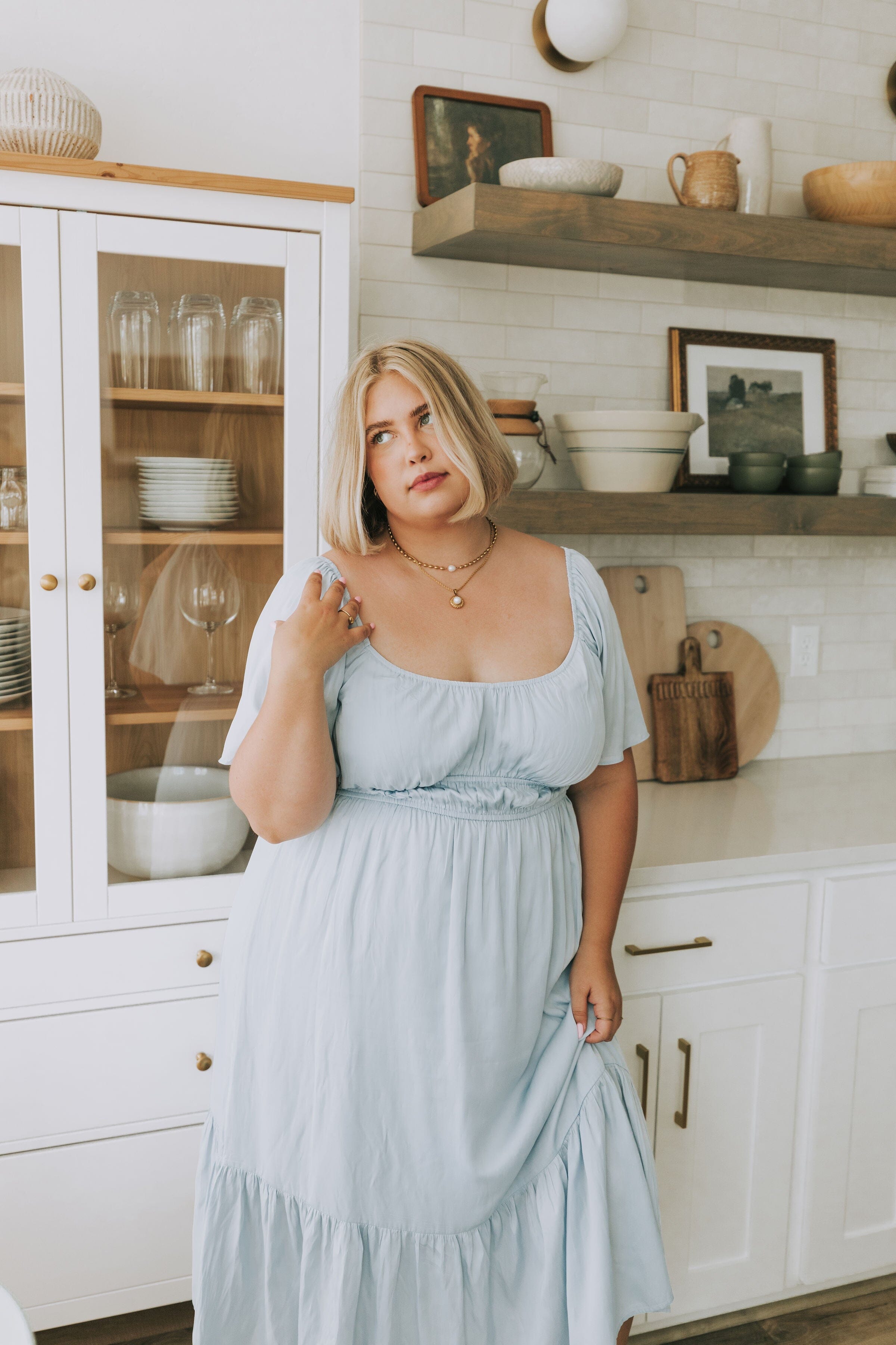 PLUS SIZE - Driving All Night Dress