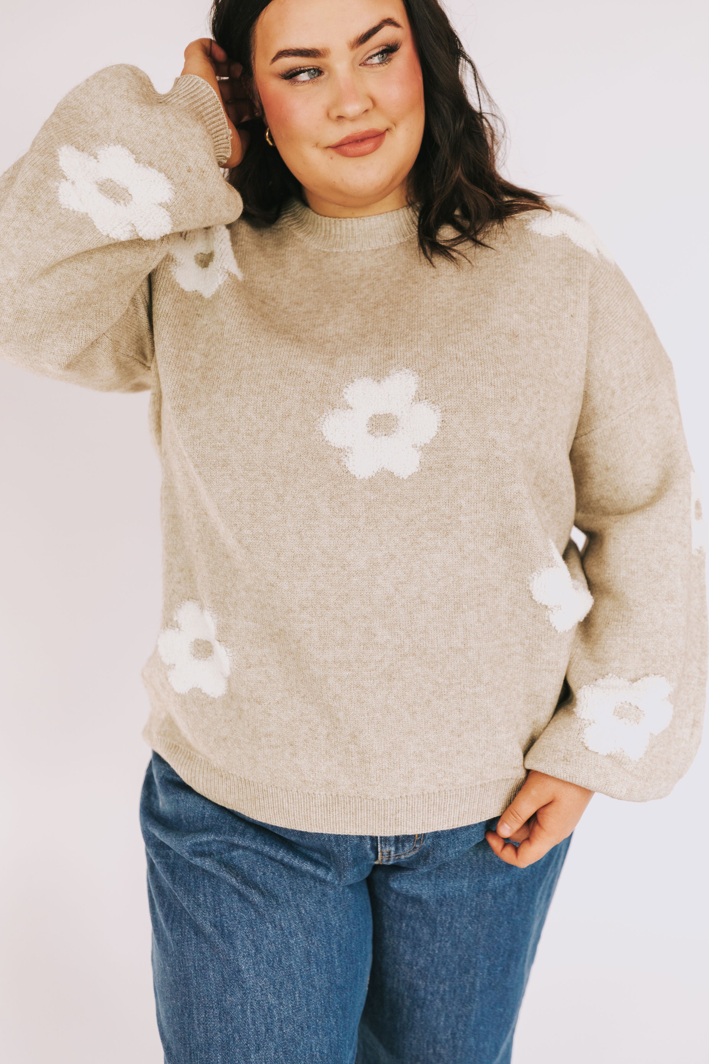 PLUS SIZE - Loving You Is Easy Sweater