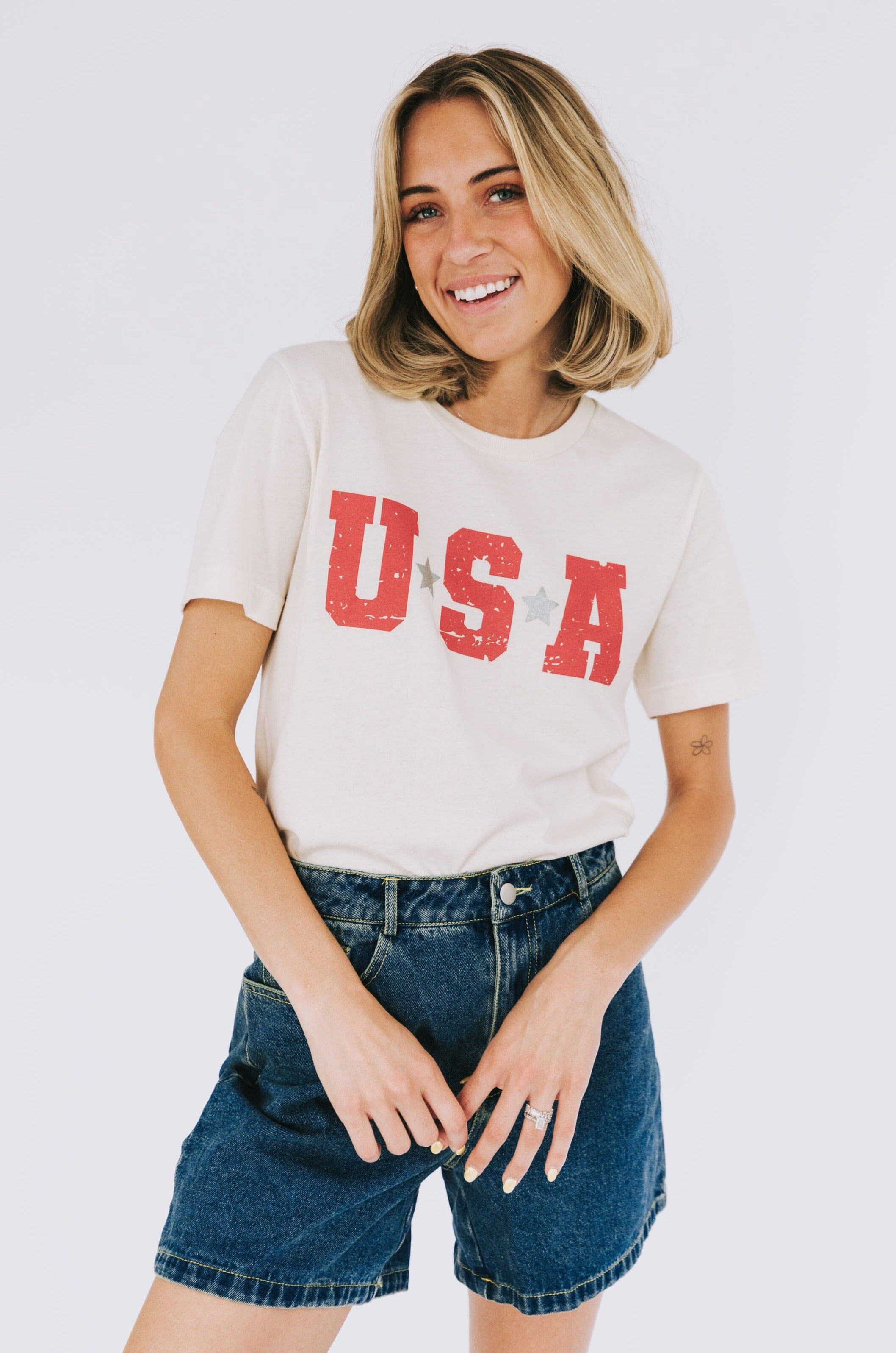 U.S.A. Tee - Extended Sizing!