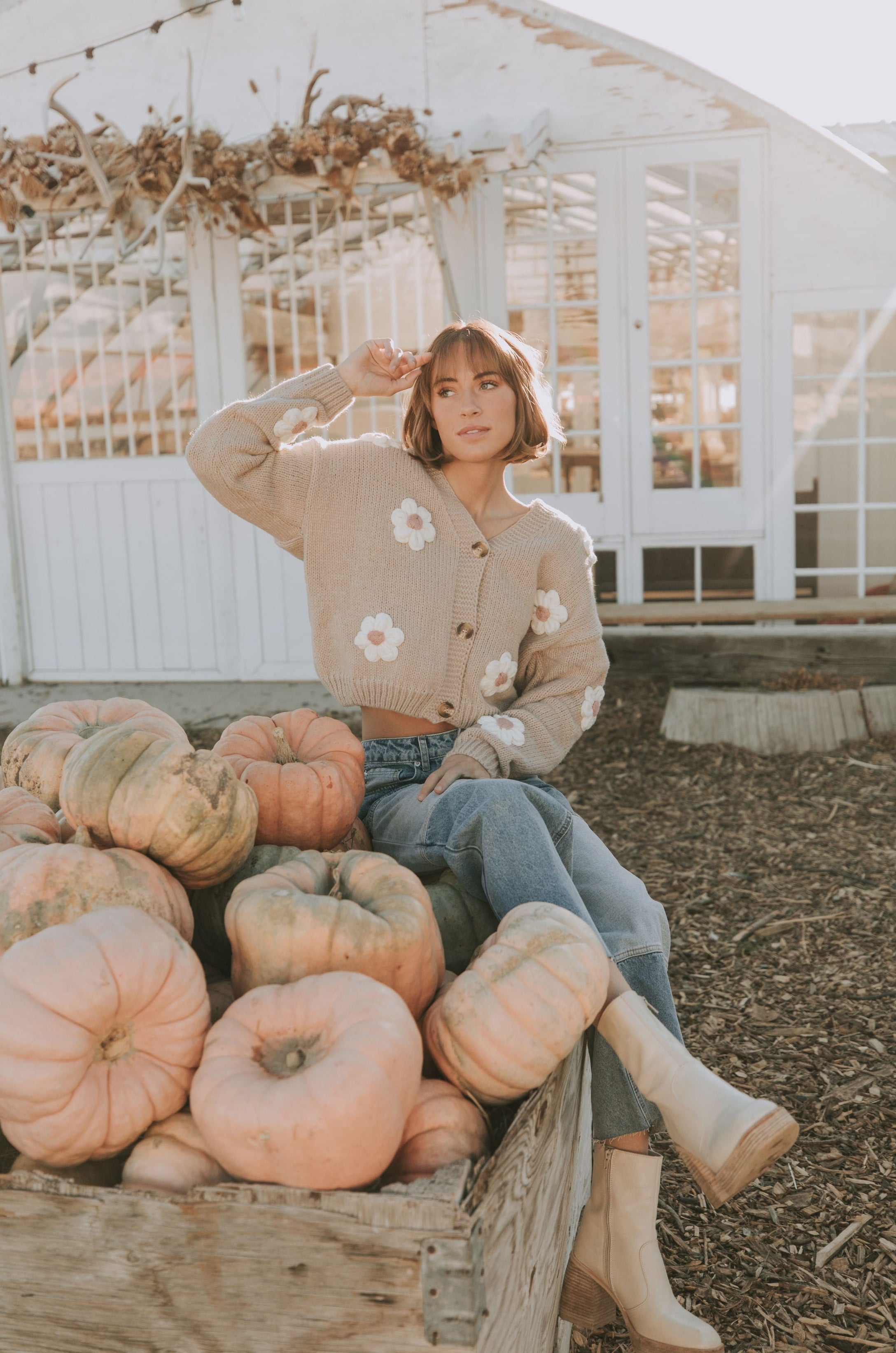 Autumn Blooms Cardigan