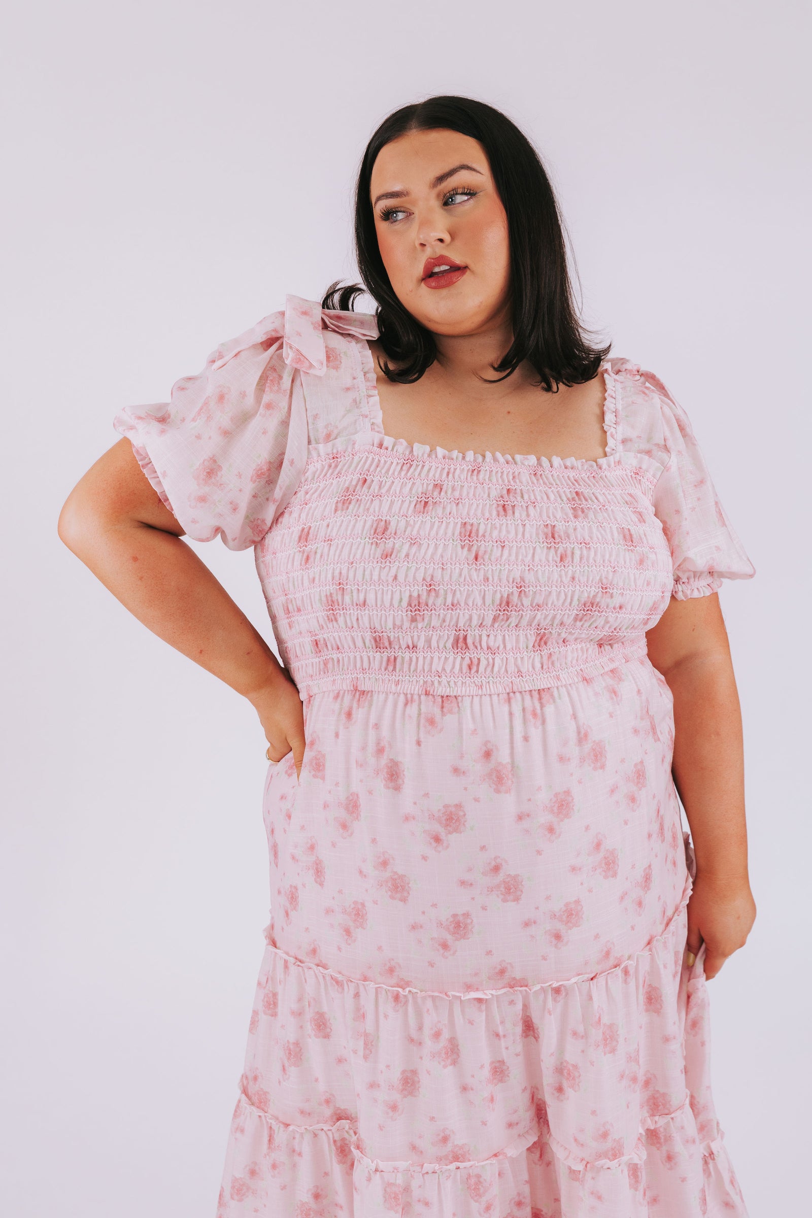 chinese dress ladies Love Struck Maxi Dress // Pink *Zoco Exclusive* main image 1
