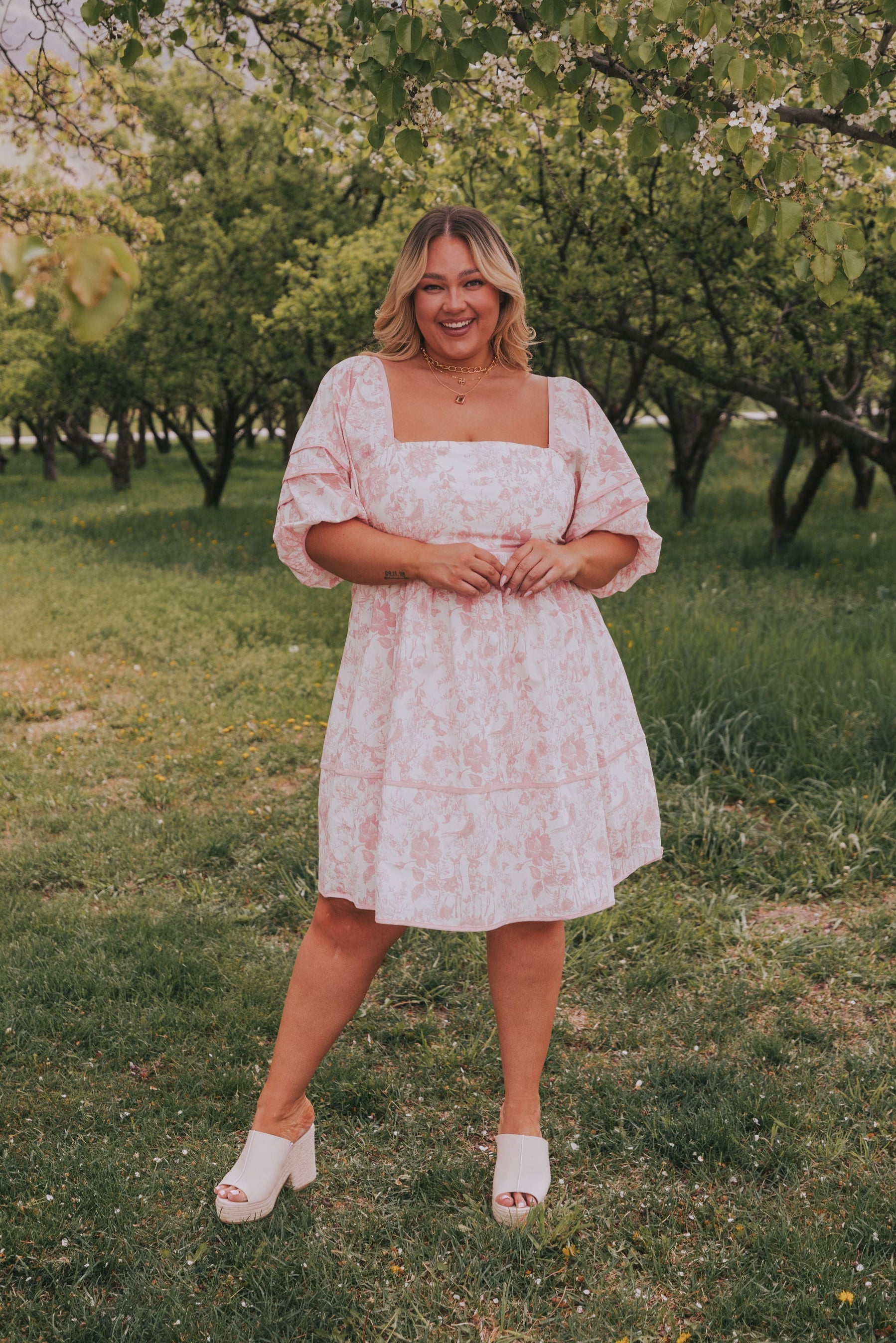 PLUS SIZE - Peaceful Atmosphere Dress