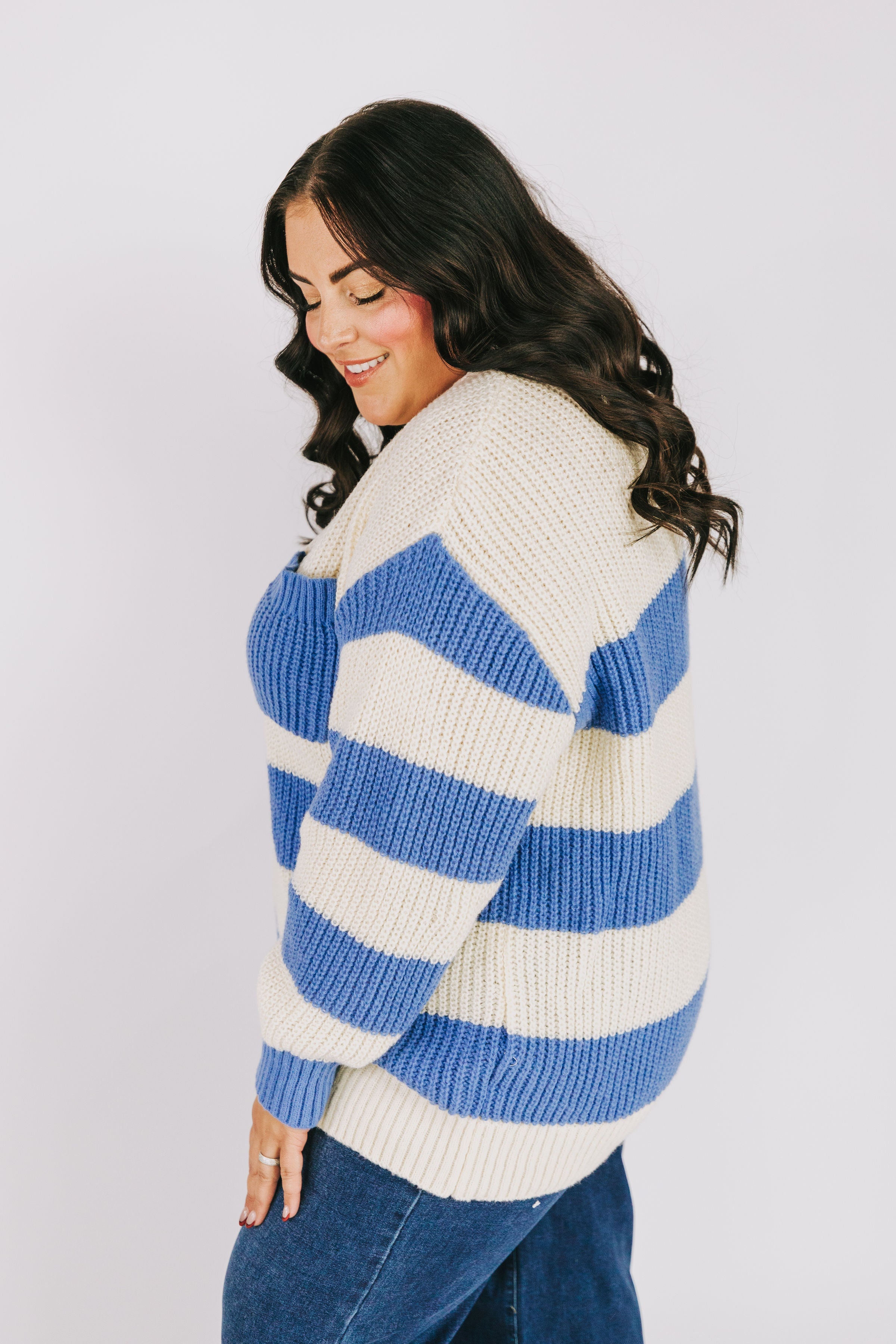 PLUS SIZE - Out Of My Mind Sweater - New Color!