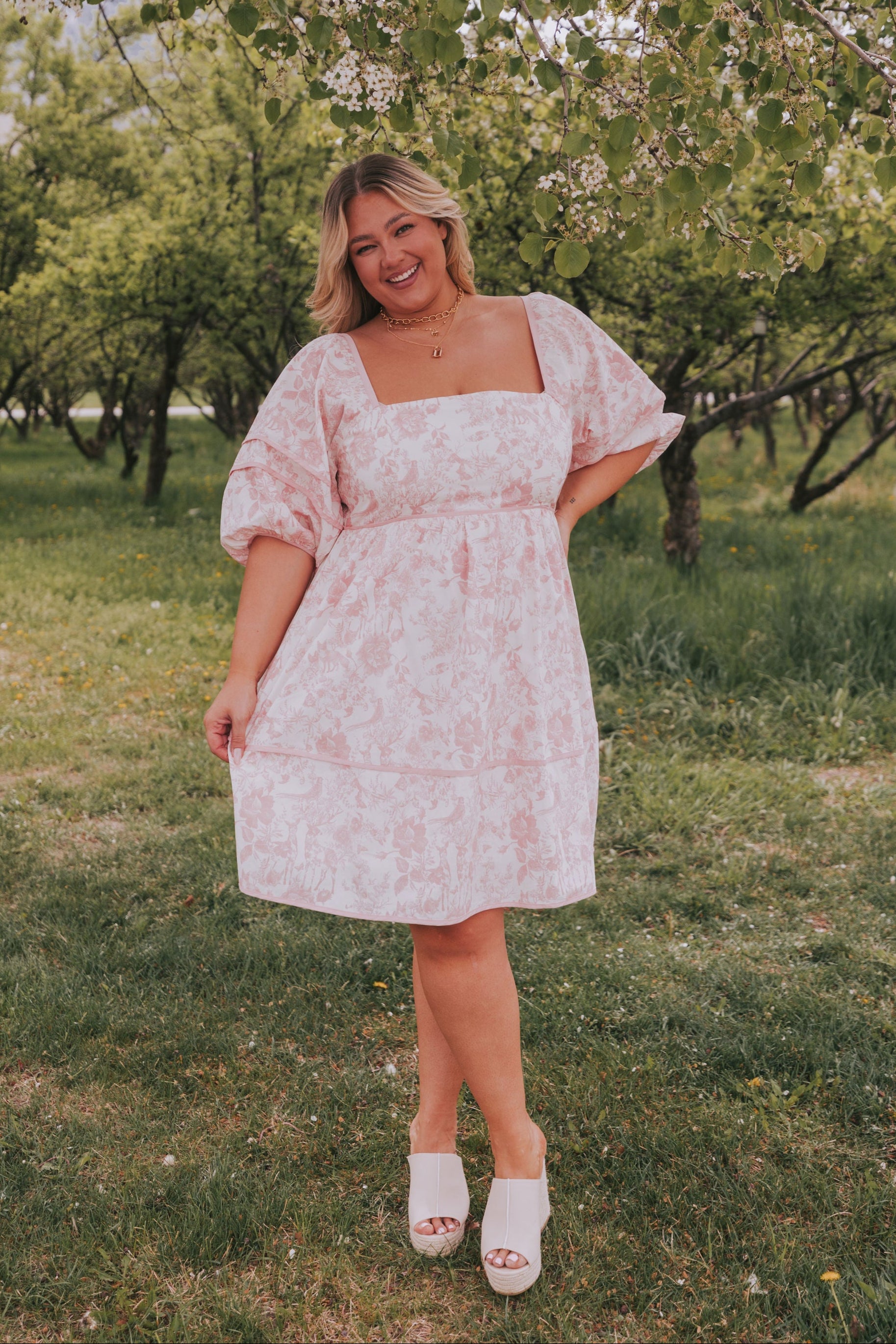 PLUS SIZE - Peaceful Atmosphere Dress