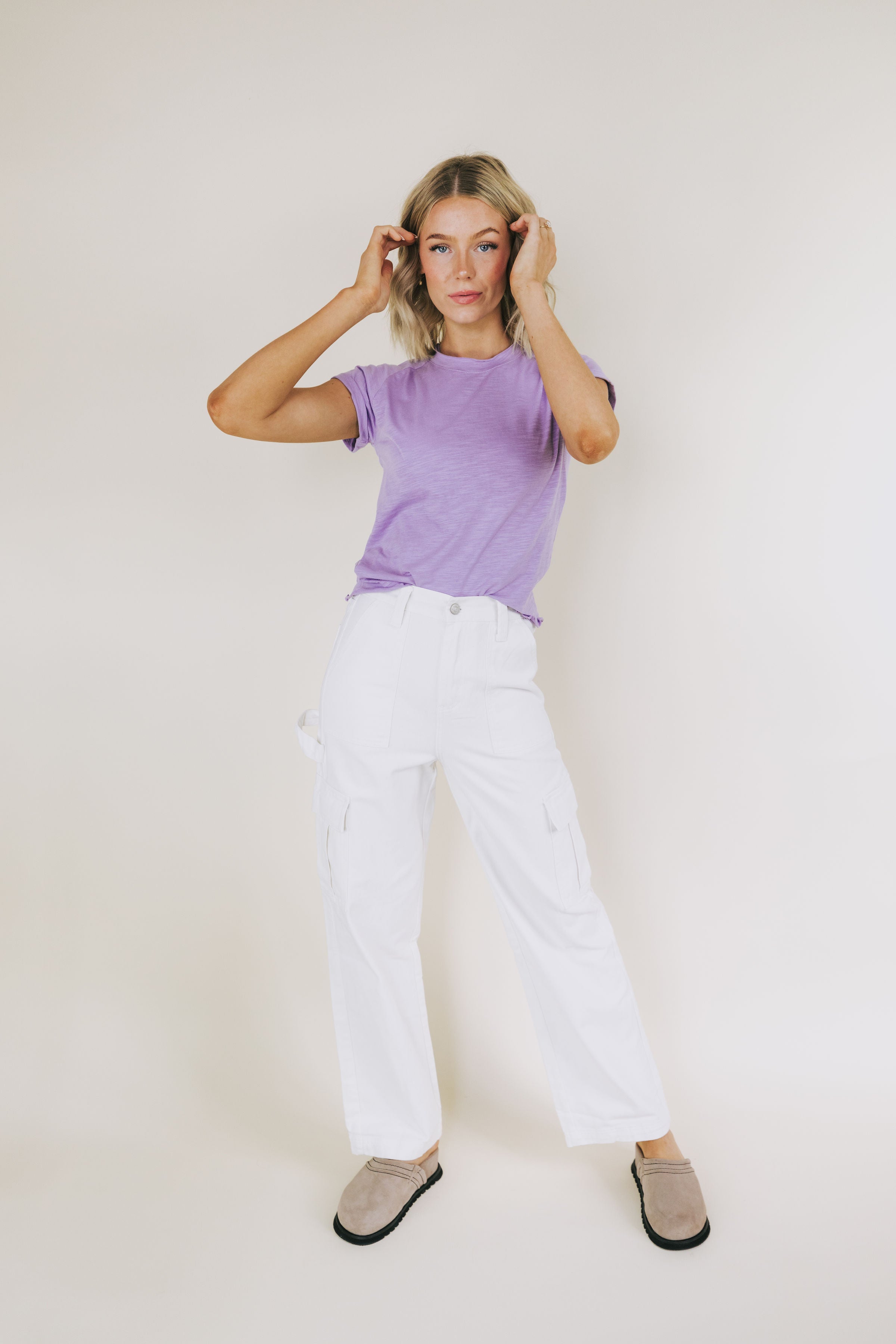 Look Before You Leap Cargo Jeans