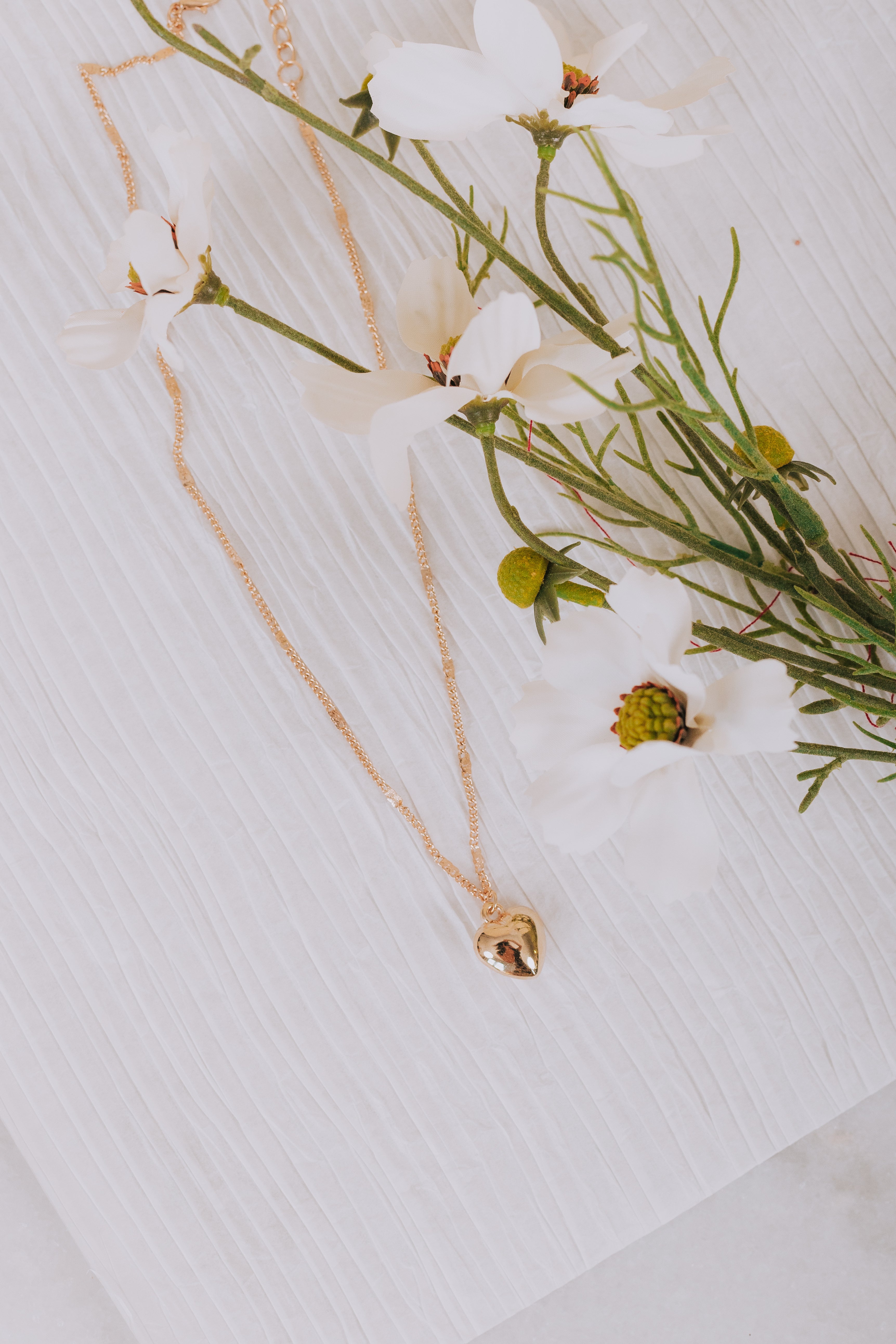 Optimistic Heart Necklace
